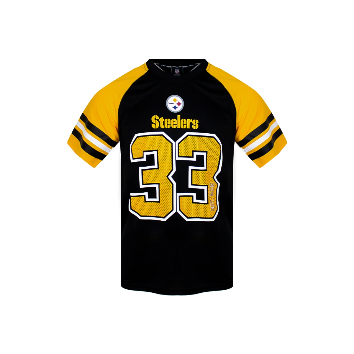 Playera F&uacute;tbol Americano NFL Steelers Manga Corta para Hombre image number null