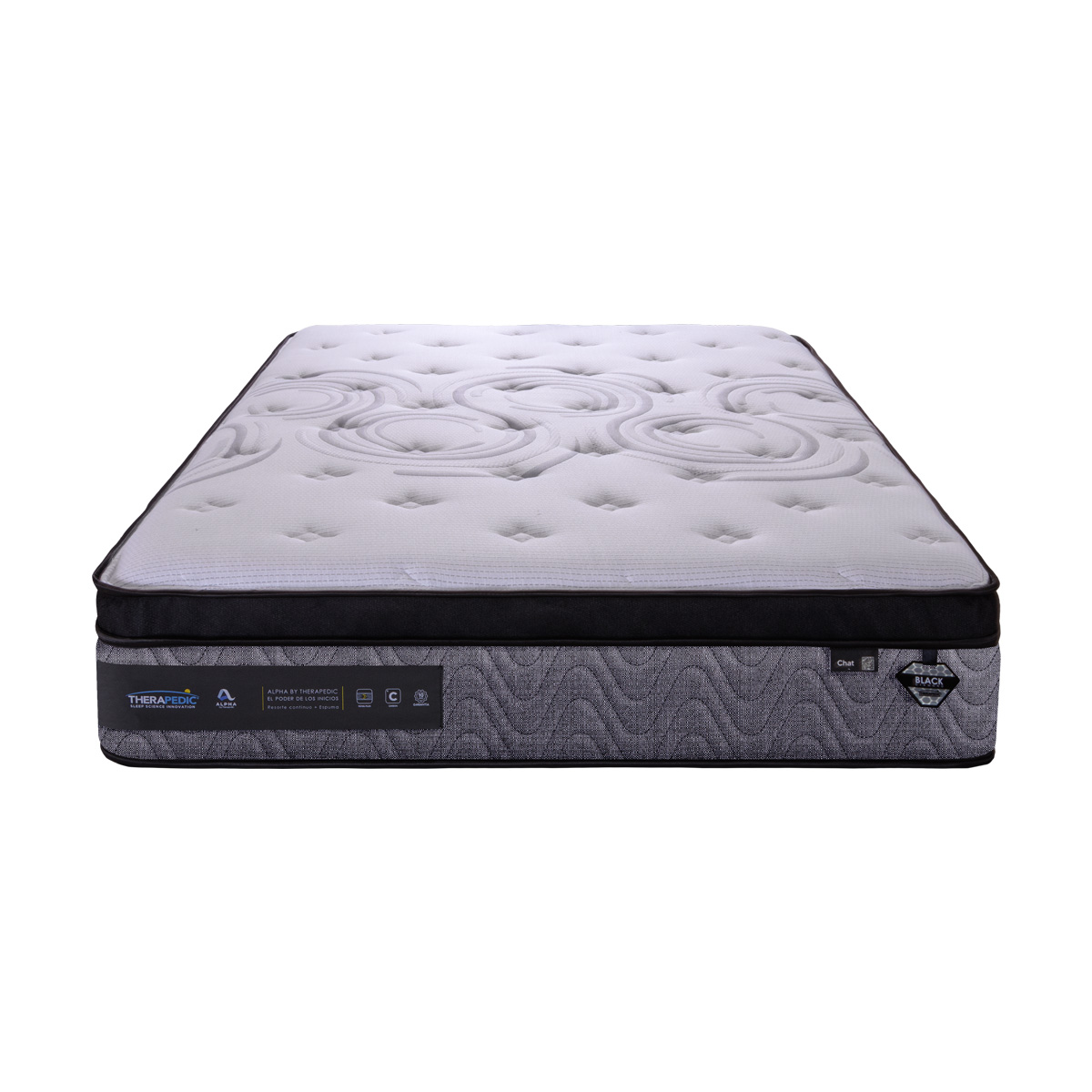Colch&oacute;n Queen Size Chat Therapedic image number null