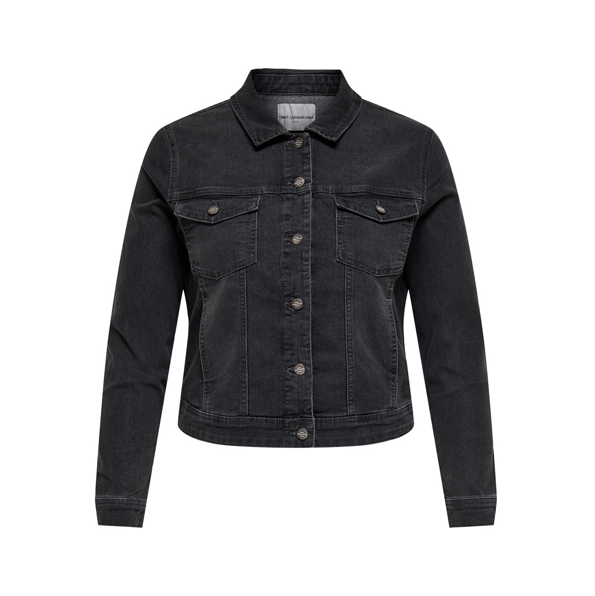 Chamarra Ligeras Denim Only Carmakoma Para Mujer Curvy image number null