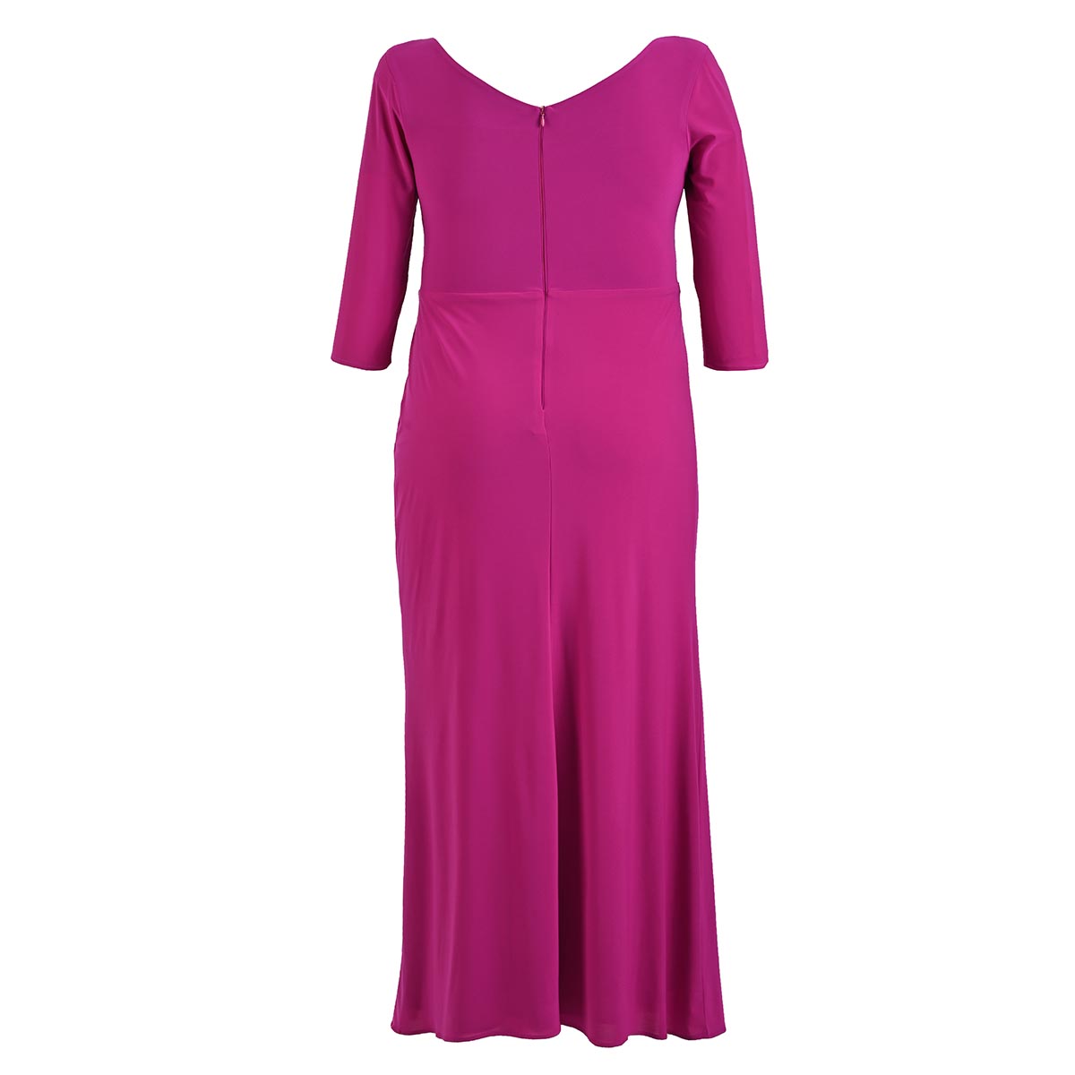 Vestido De Fiesta Con Pliegues En Costado Nikki Italy Para Mujer Curvy image number null