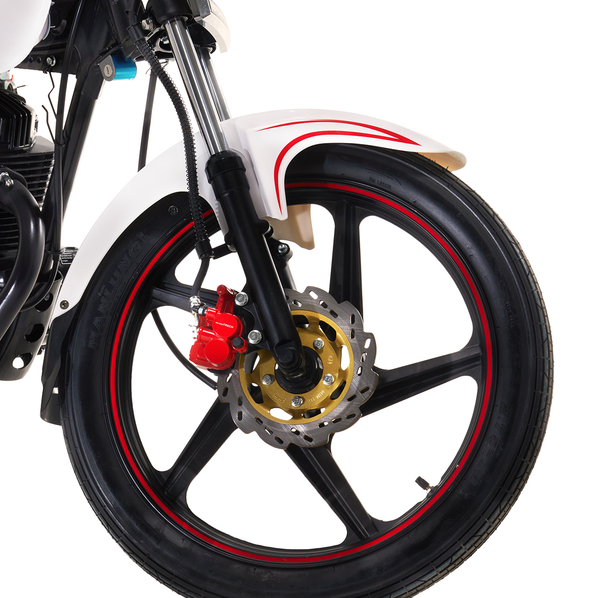 Motocicleta De Trabajo Treck Motors Trapper 150 Blanco 2026 image number null