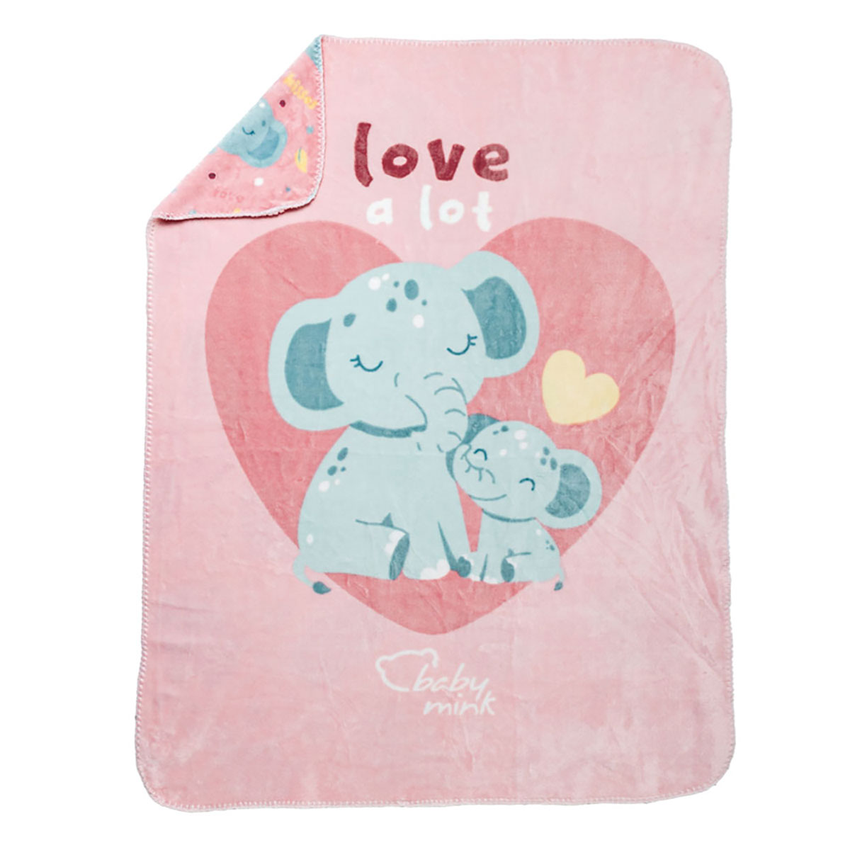 Cobertor de Paseo con Doble Vista Baby Mink image number null