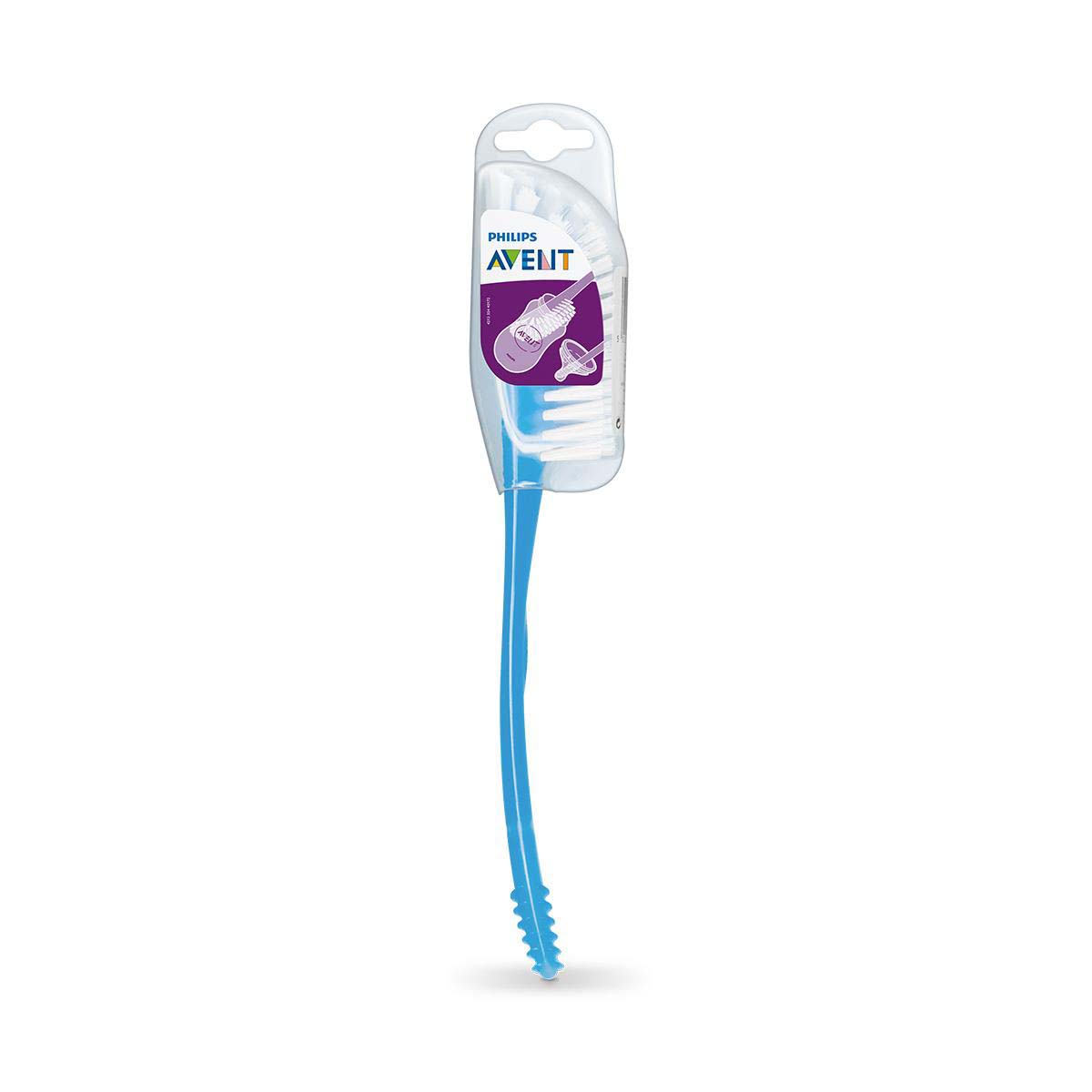 Cepillo Para Biberones Y Tetinas Avent Azul image number null