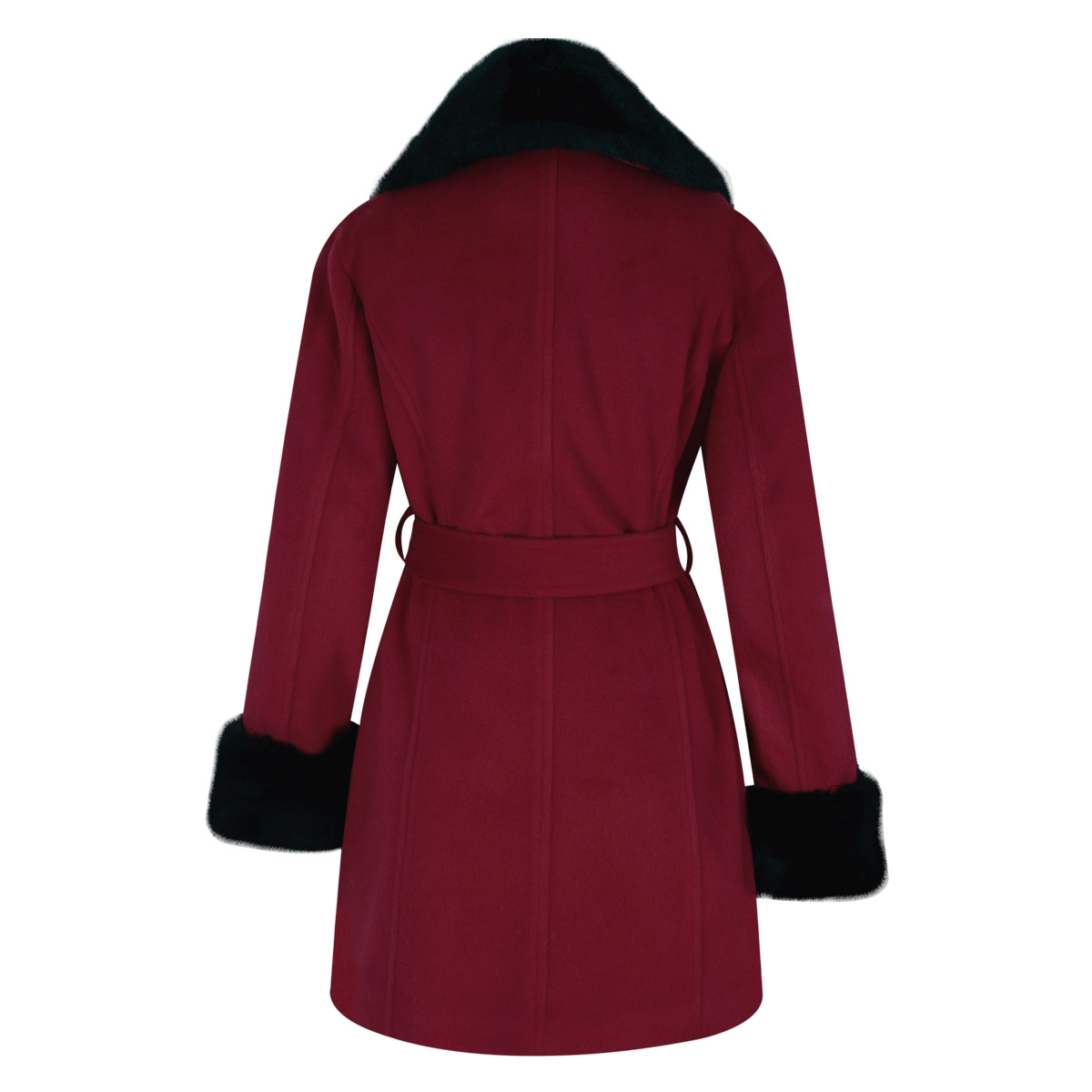 Abrigo 3/4 Con Peluche Desmontable City Femme Para Mujer image number null