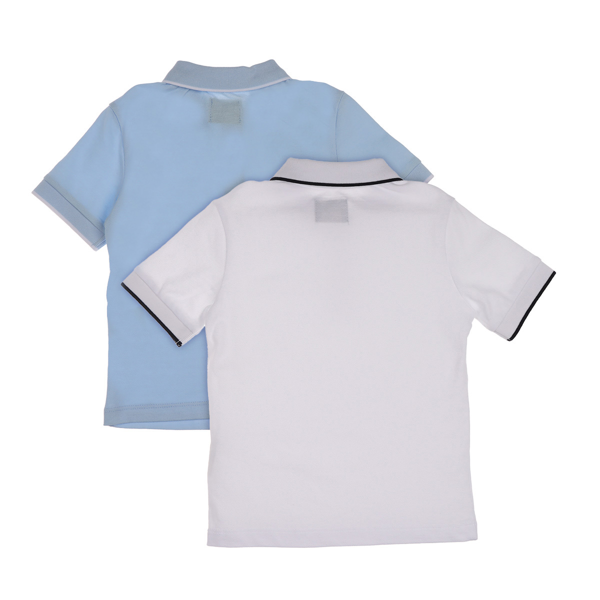 Set 2 Polos Manga Corta Algod&oacute;n Jeanious Ni&ntilde;o image number null