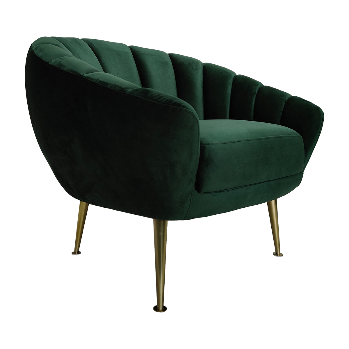 Sill&oacute;n Vintage Home Abby Velvet Green image number null