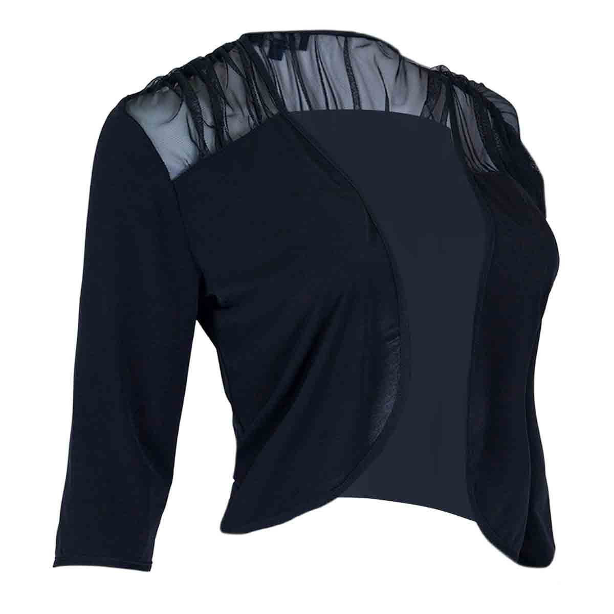 Chalina Con Transparencia Noshe Plus Para Mujer Curvy image number null