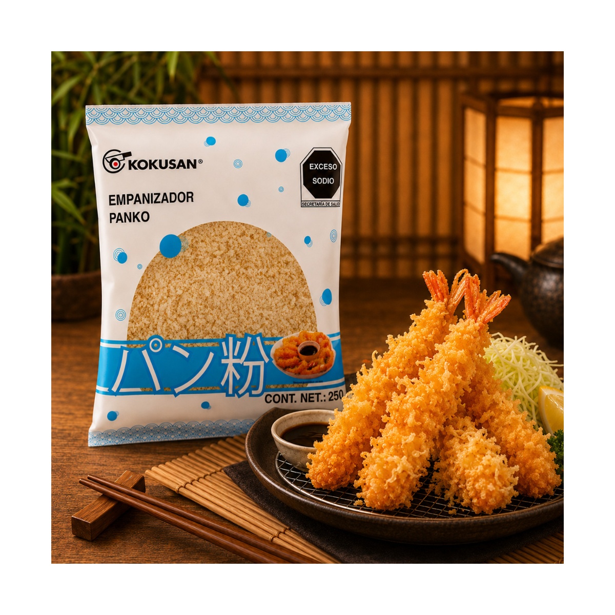 Empanizador Panko Kokusan 250G image number null
