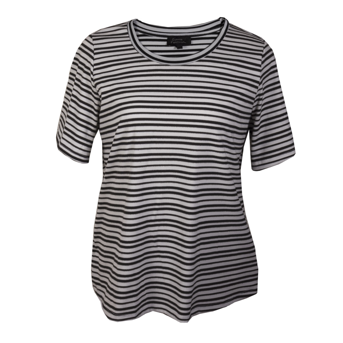 Blusa Cuello Redondo Manga Corta  Doma Fashion Para Mujer image number null