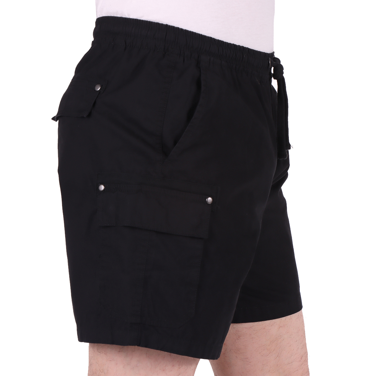 Bermuda Regular Fit Cintura El&aacute;stica Fukka para Hombre image number null