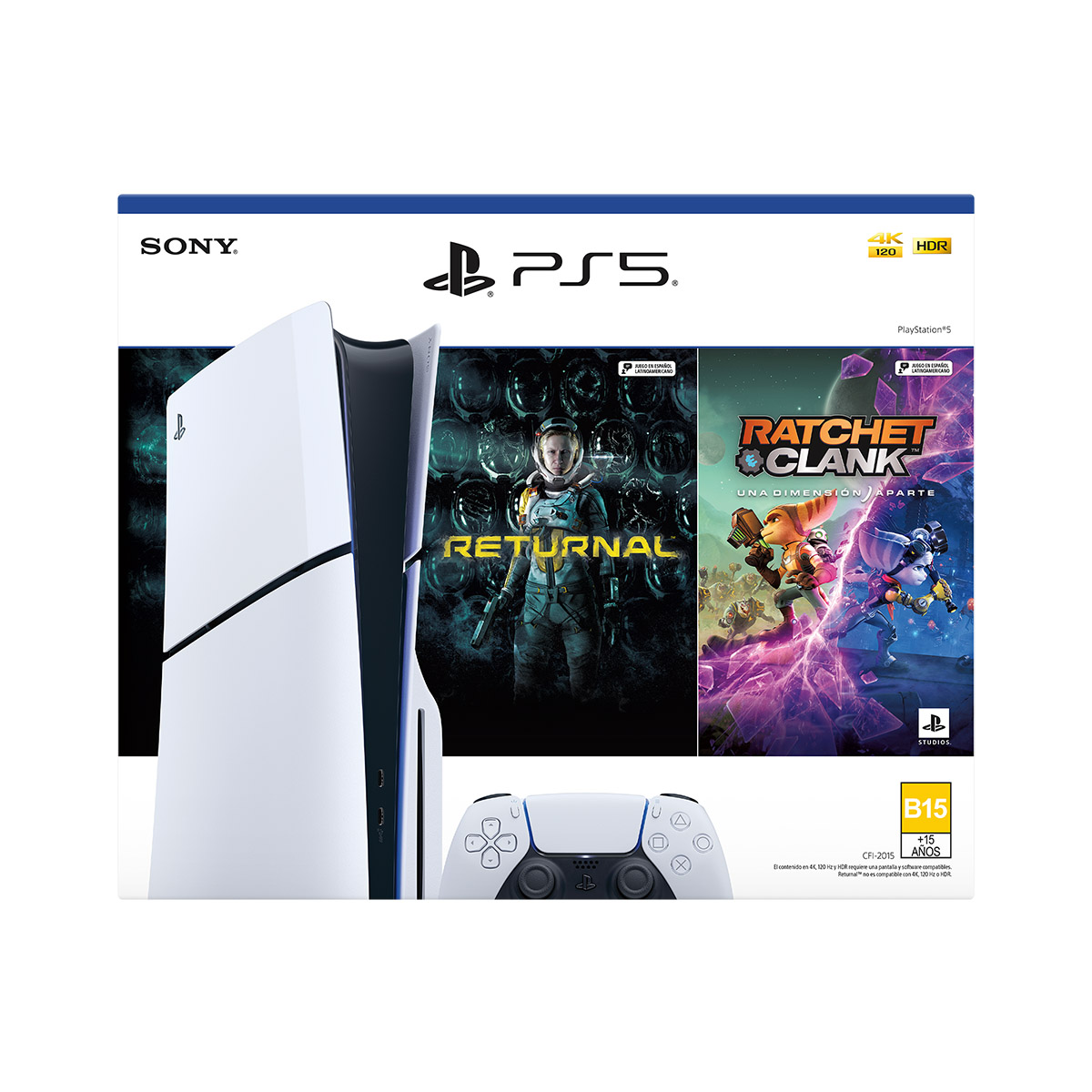 Consola PS5 Slim 1 TB Bundle Est&aacute;ndar image number null