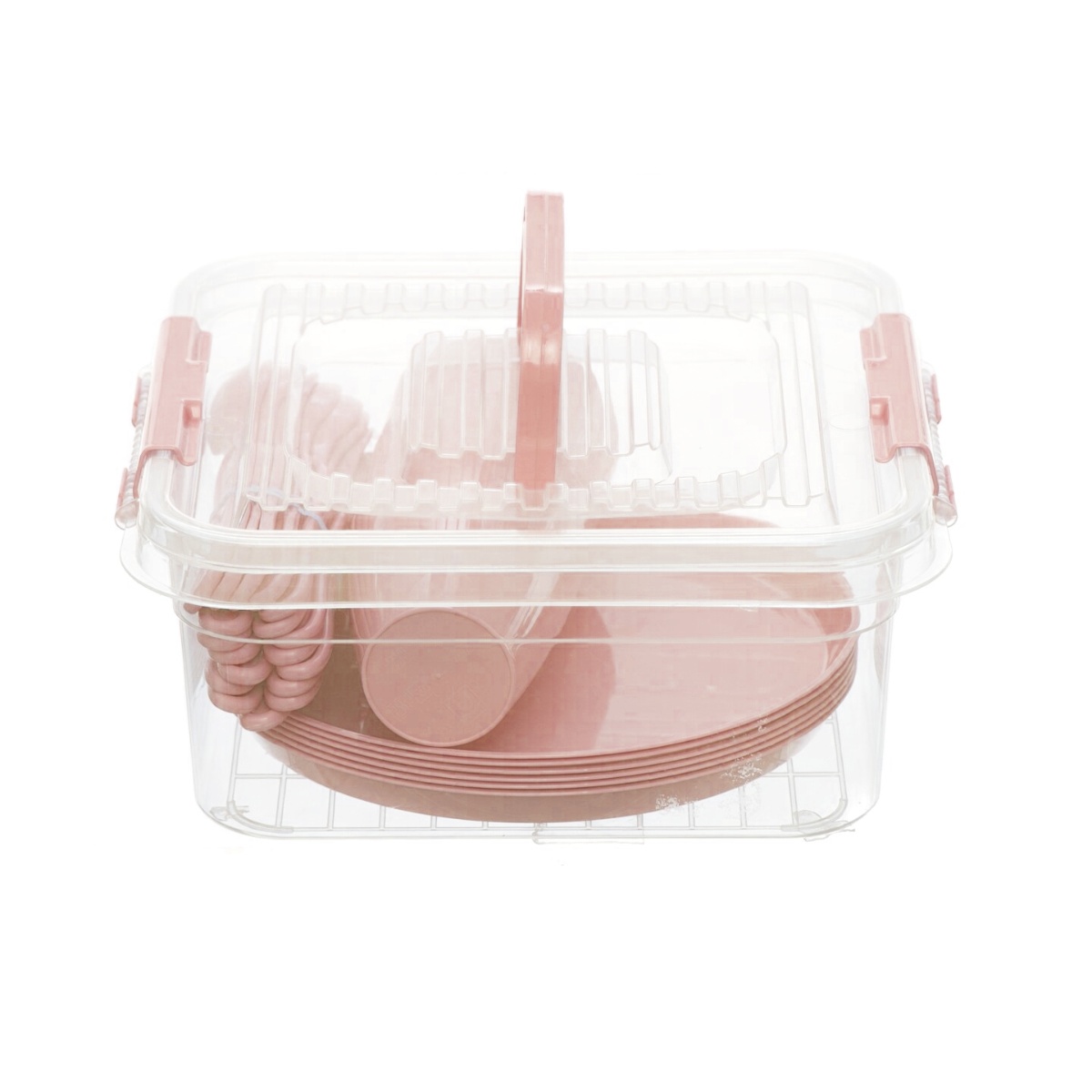 Set PicNic My Box 31 Pzas P6 Personas Rosa Gondol image number null