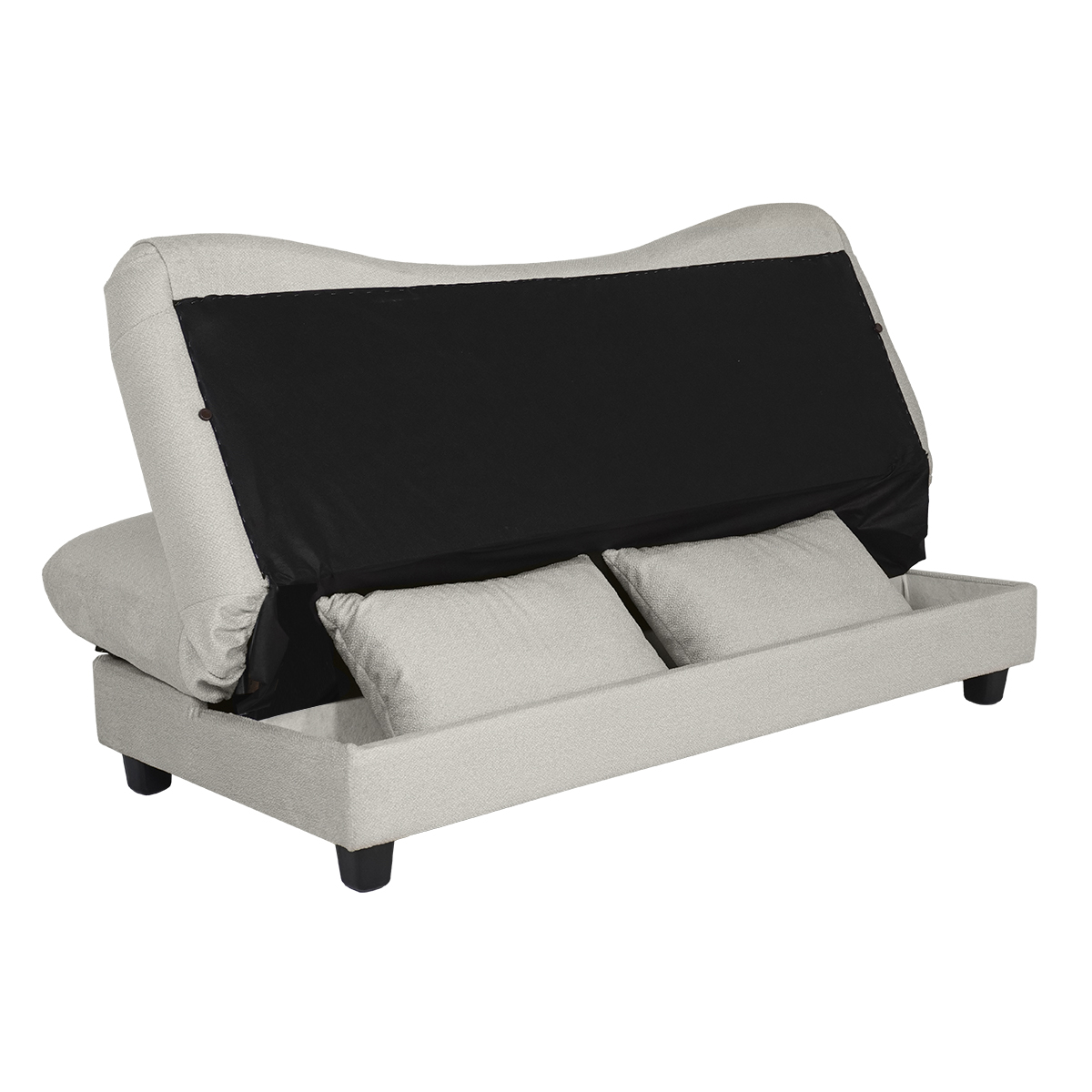 Sof&aacute; Cama Scrip Beige Violanti image number null