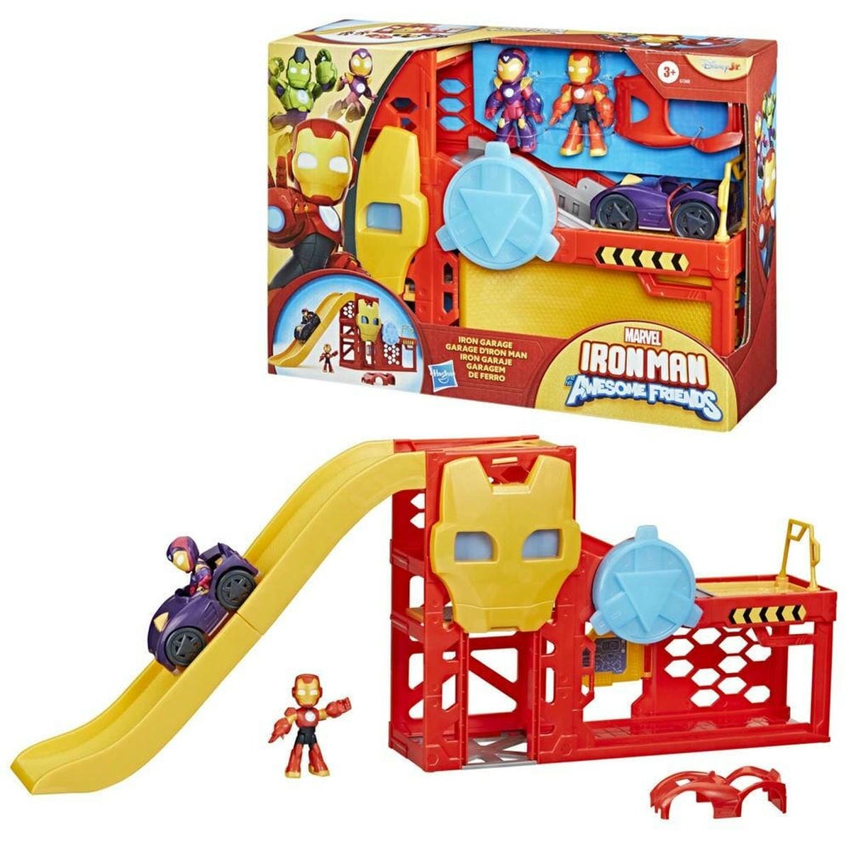 Marvel Set de Juego Iron Garaje Hasbro image number null