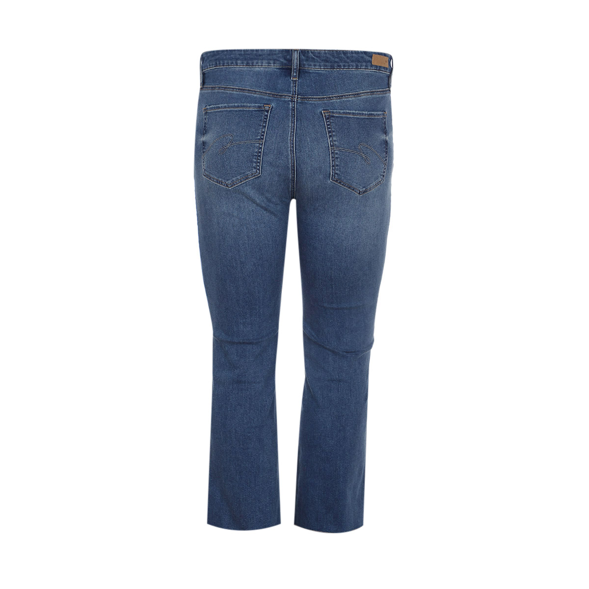 Jeans Crop Boot Cut Jeanious Jeanious Para Mujer Curvy image number null