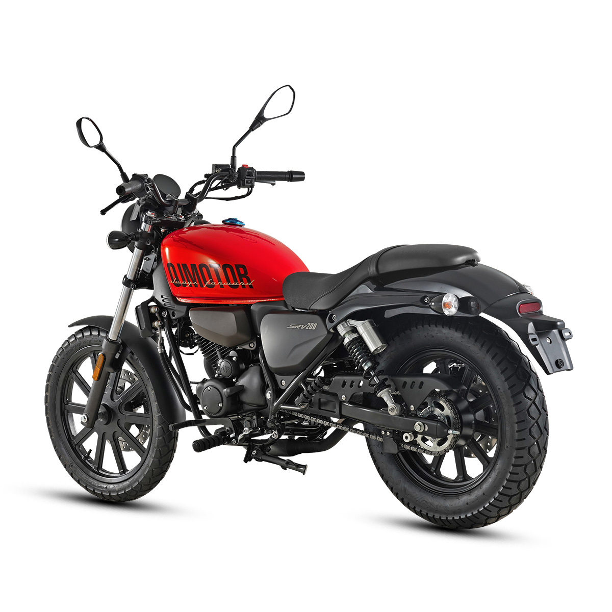 Motocicleta Chopper Qjmotor Srv 200 2025 Rojo image number null