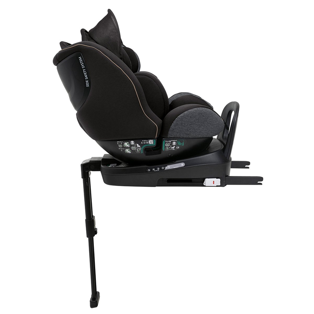 Autosiento Seat3Fit Negro Melange Chicco image number null