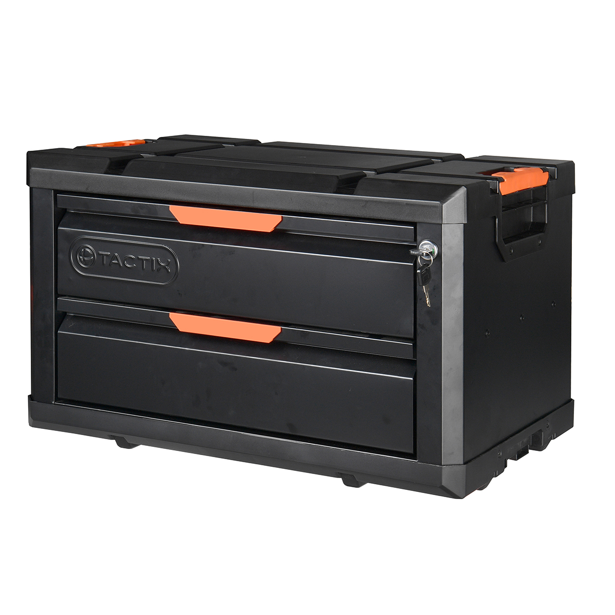 CAJA DE HERRAMIENTAS DE DOS CAJONES SISTEMA DE GAR image number null