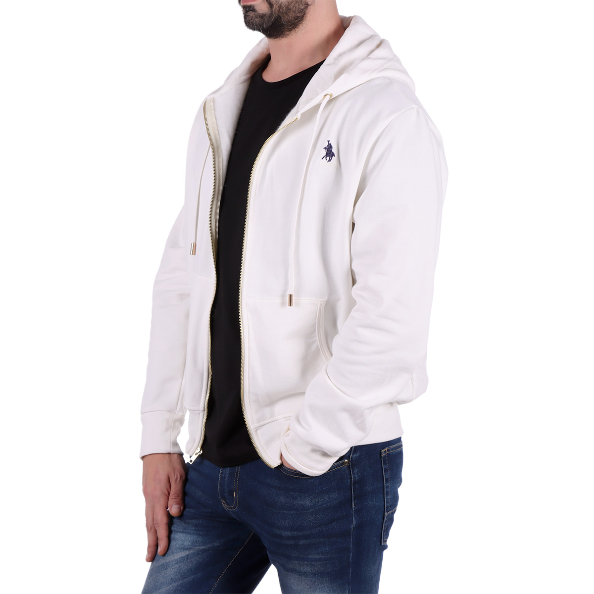 Sudadera Abierta con Capucha Royal Polo Club para Hombre image number null