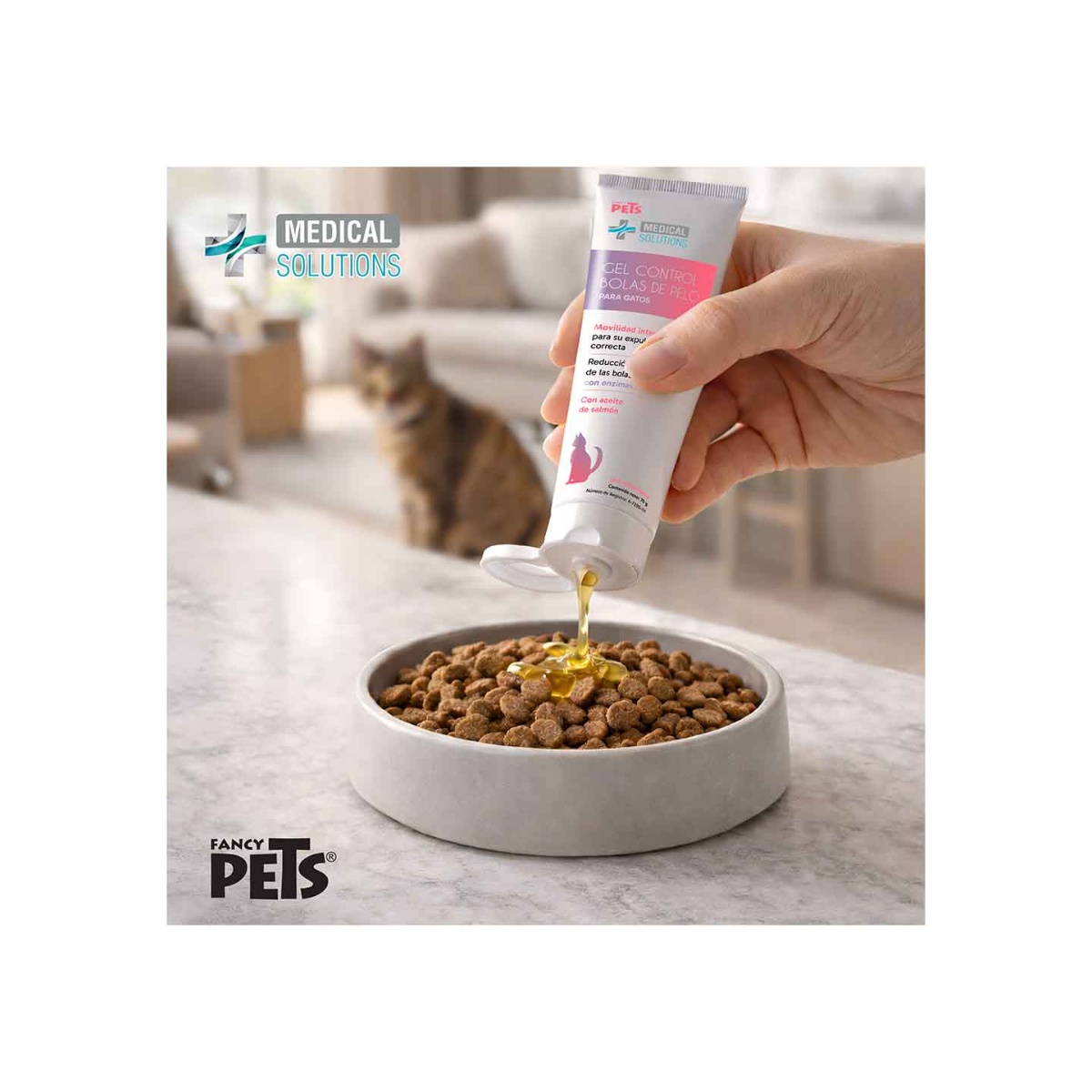 Gel Control Bolas De Pelo Para Gato 70 G image number null