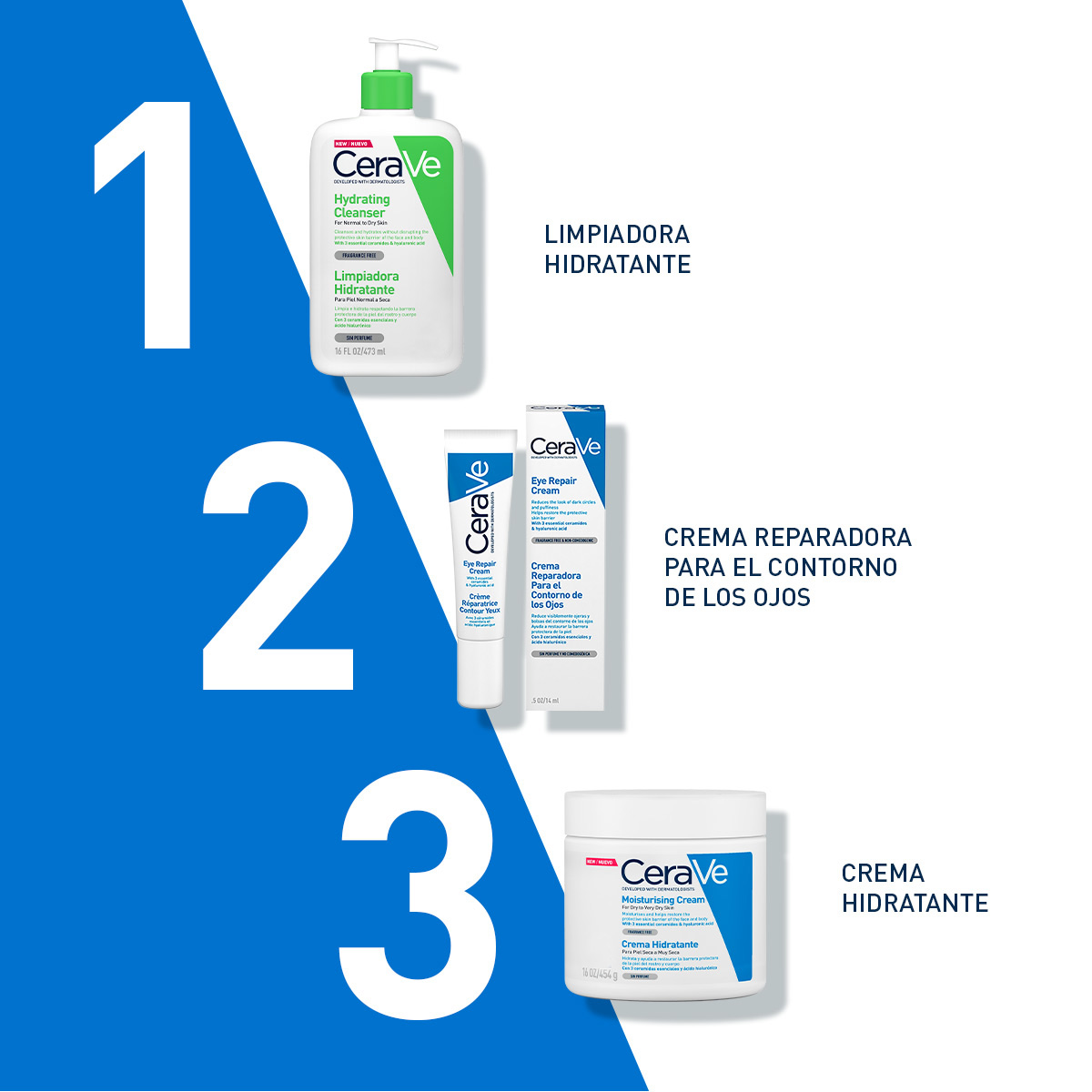 Crema Hidratante para Piel Seca CeraVe image number null