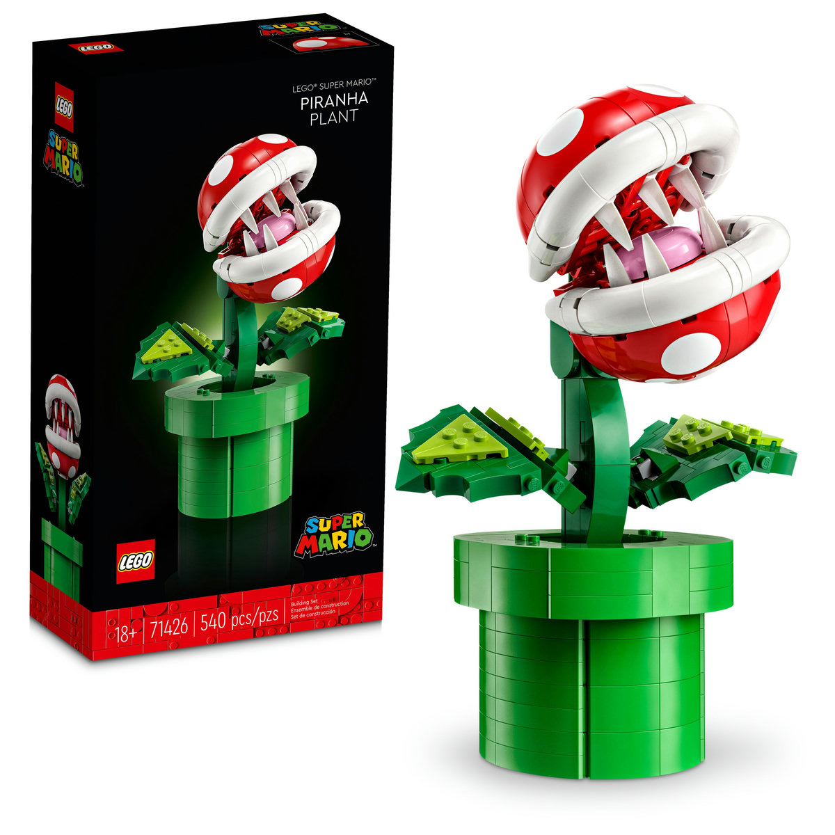 Planta Pira&ntilde;a LEGO&reg; Super Mario image number null
