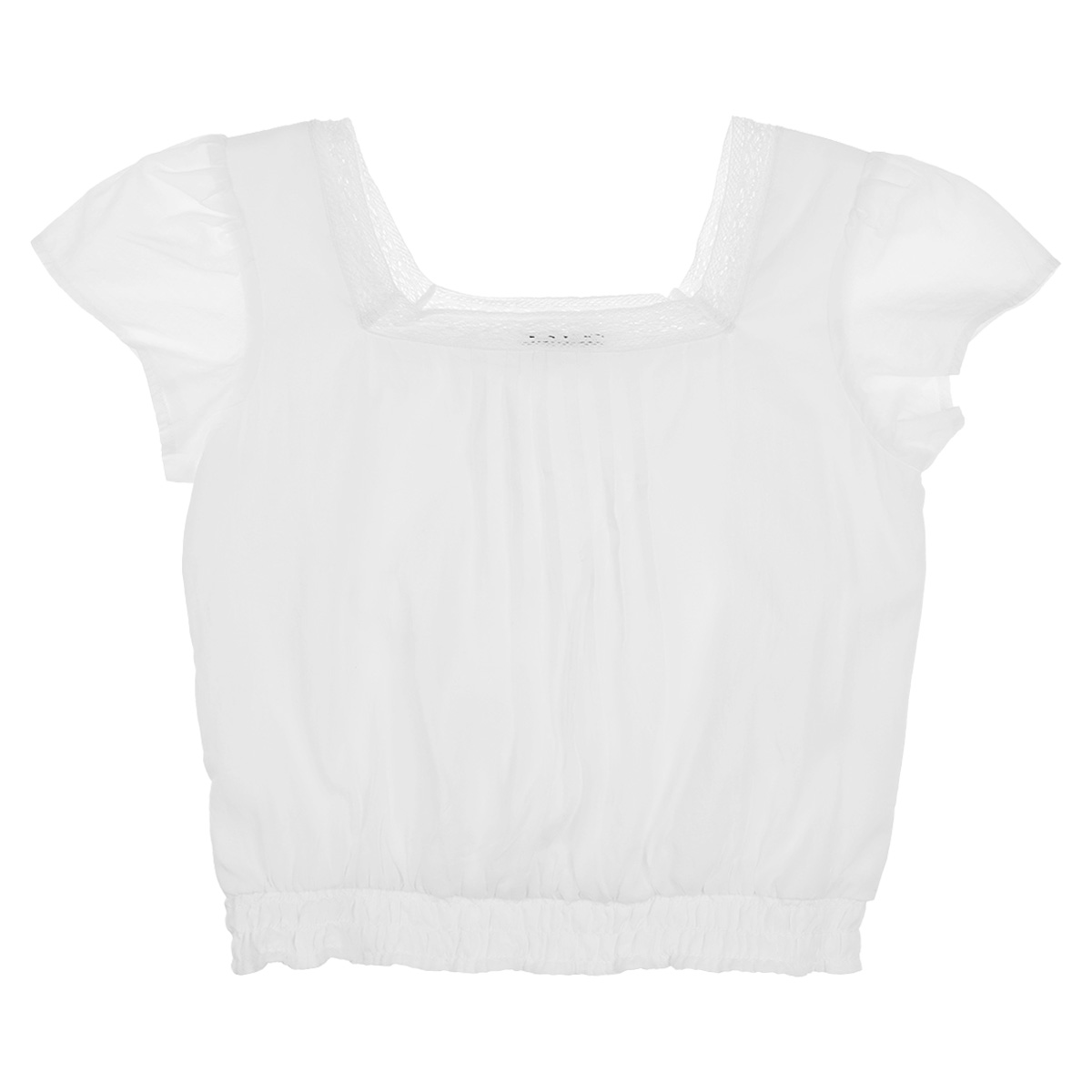 Blusa Smock Manga Corta Algod&oacute;n Jeanious Ni&ntilde;a image number null