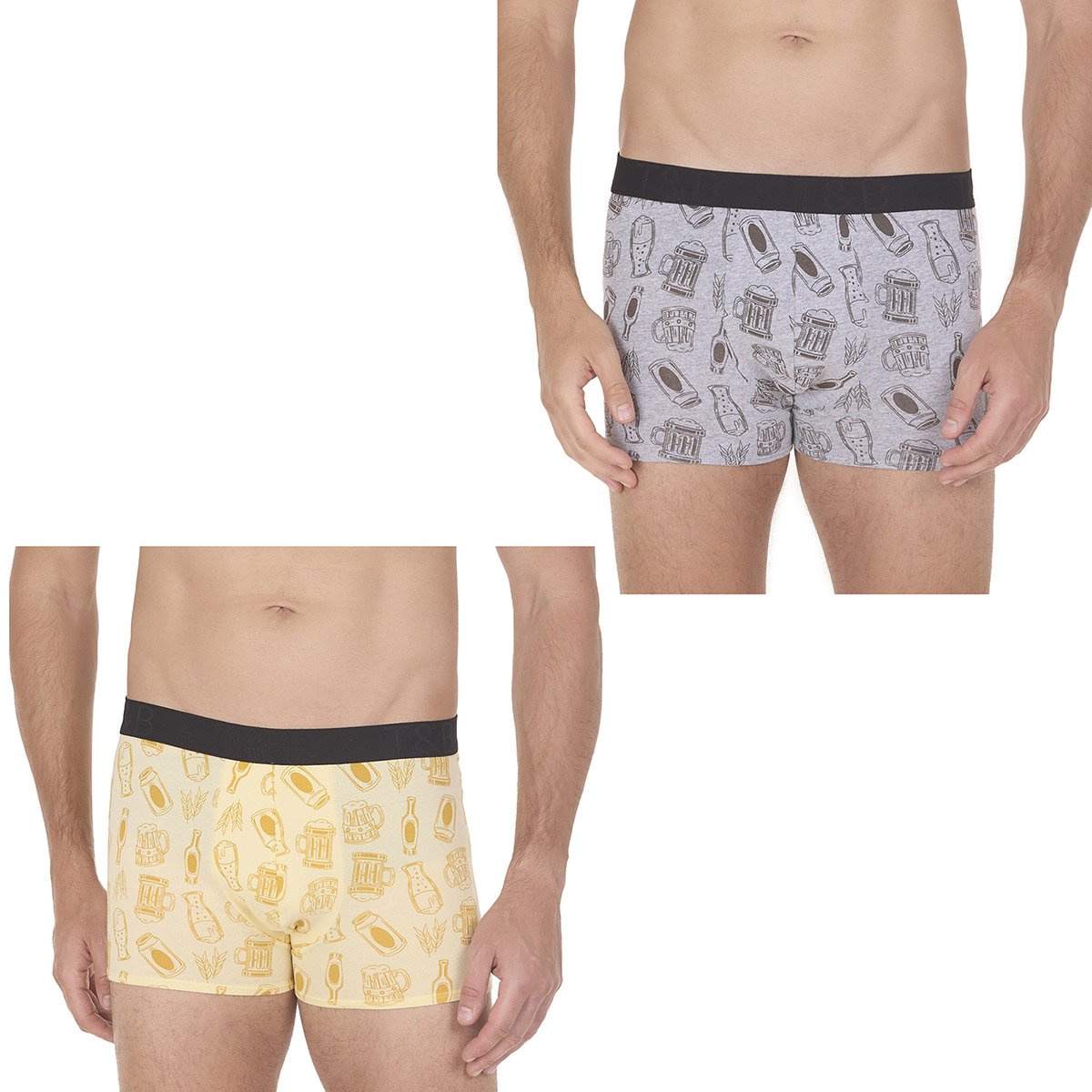2 Pack Boxer Trunk Tops & Bottoms para Hombre image number null