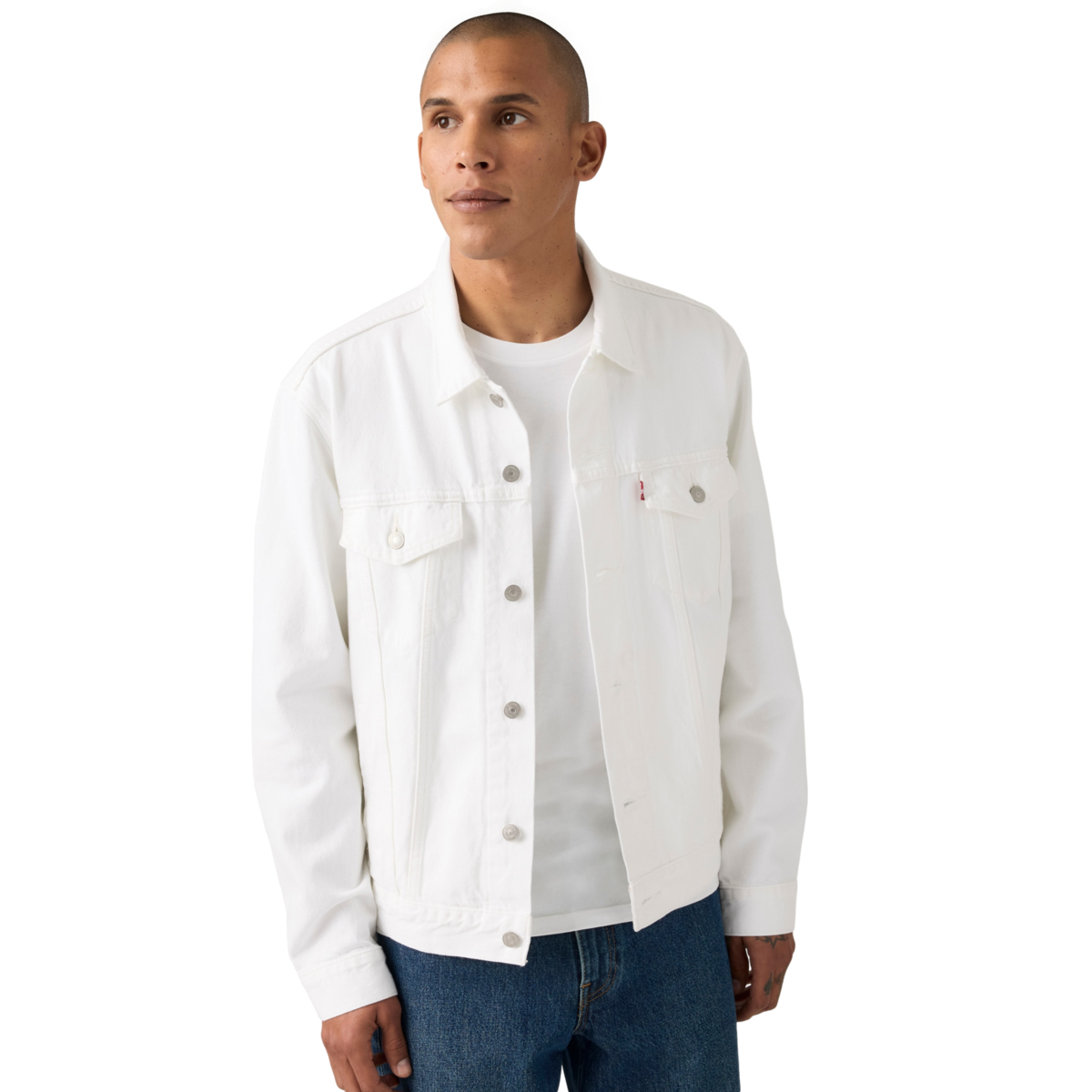 Levi&rsquo;s&reg; Chamarra Trucker de Mezclilla Regular Fit para Hombre image number null