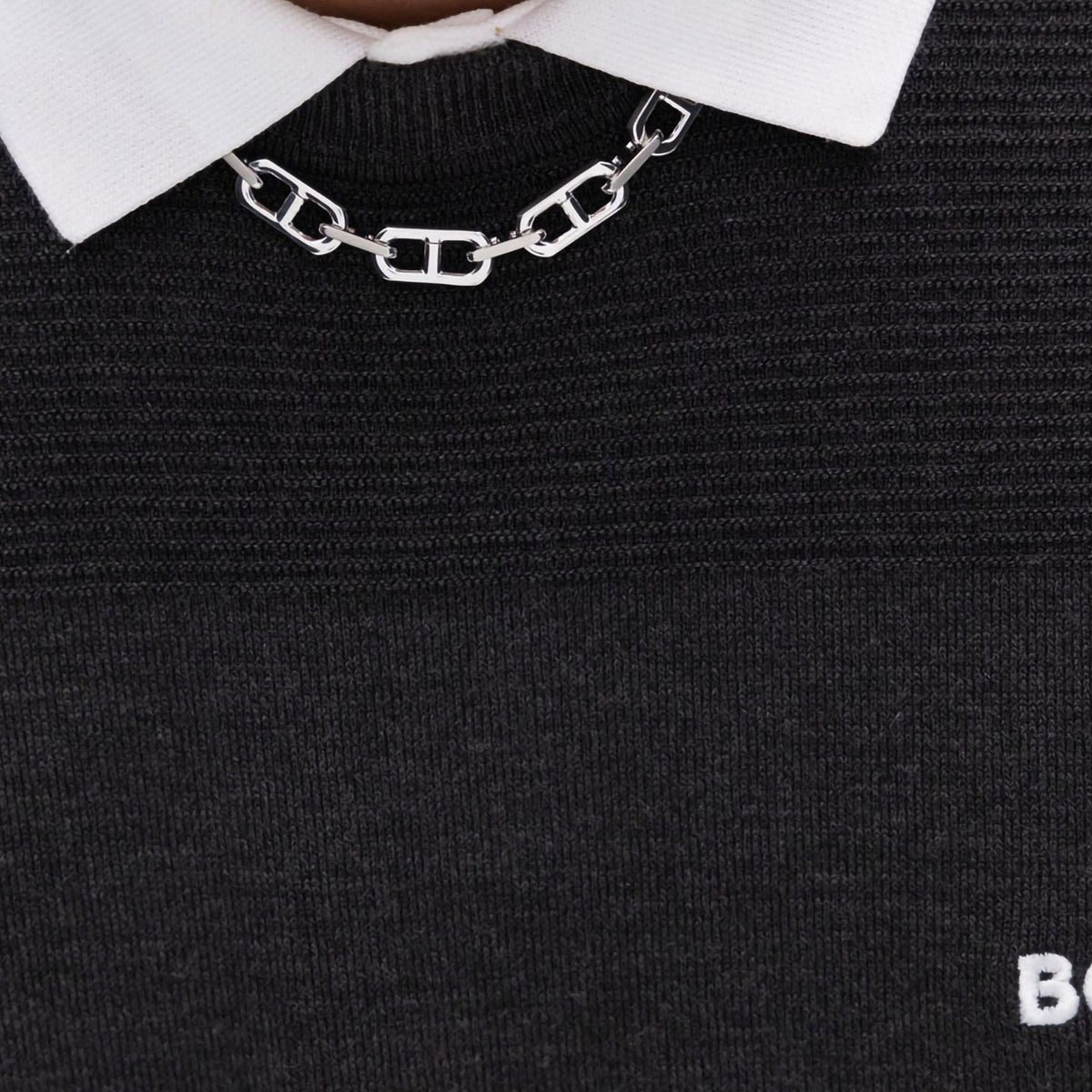 Collar Eslabones Hombre Kode Chain 60 Acero Plat image number null