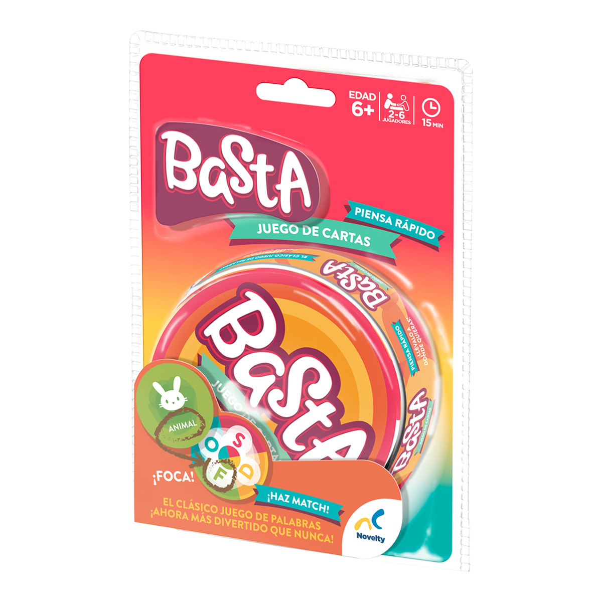 Juego de Mesa Basta de Viaje Tin NOVELTY image number null