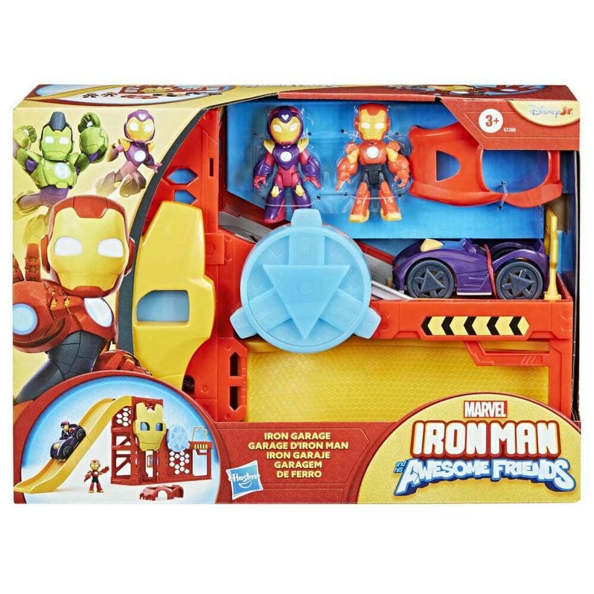 Marvel Set de Juego Iron Garaje Hasbro image number null