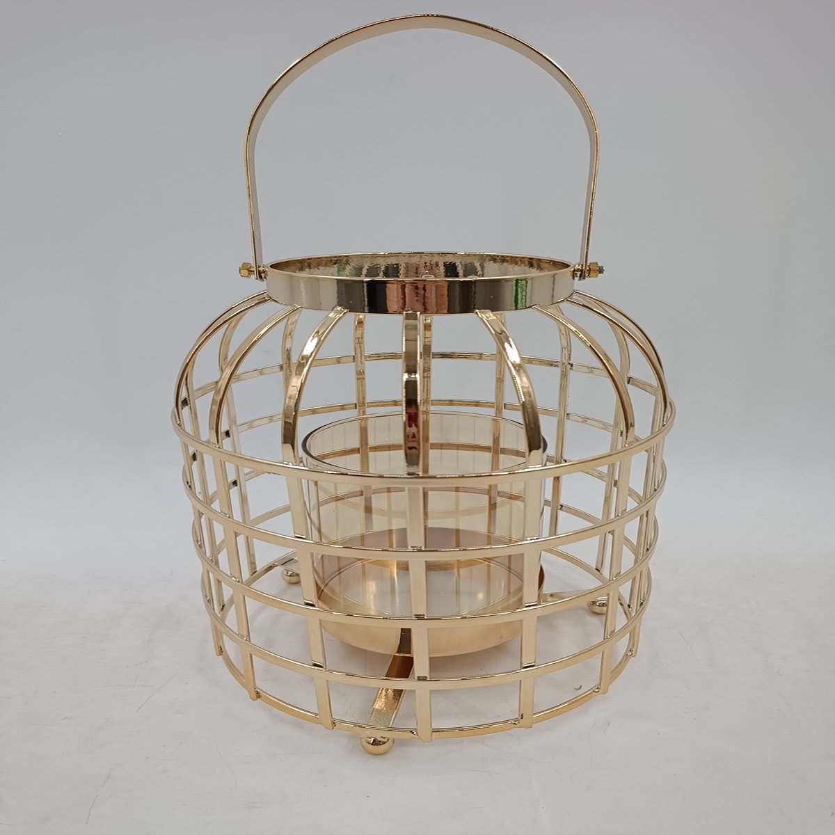 Candelero Vintage Home Gold Lux Chico image number null