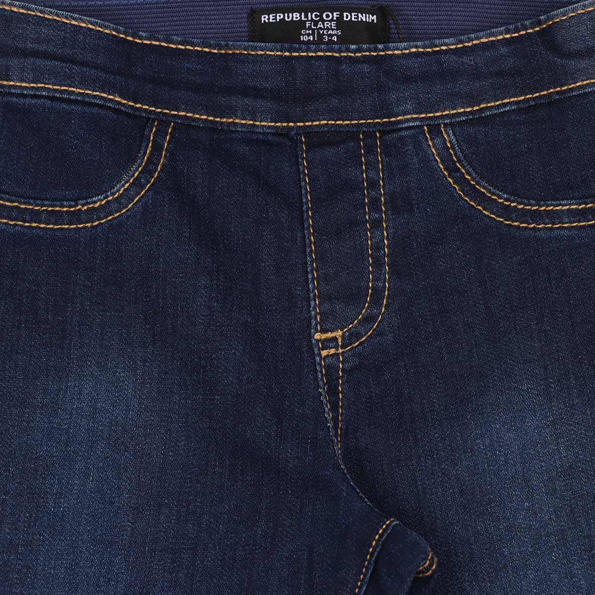 Jegging Flare Pantal&oacute;n Denim El&aacute;stico Confort OVS para Ni&ntilde;a image number null