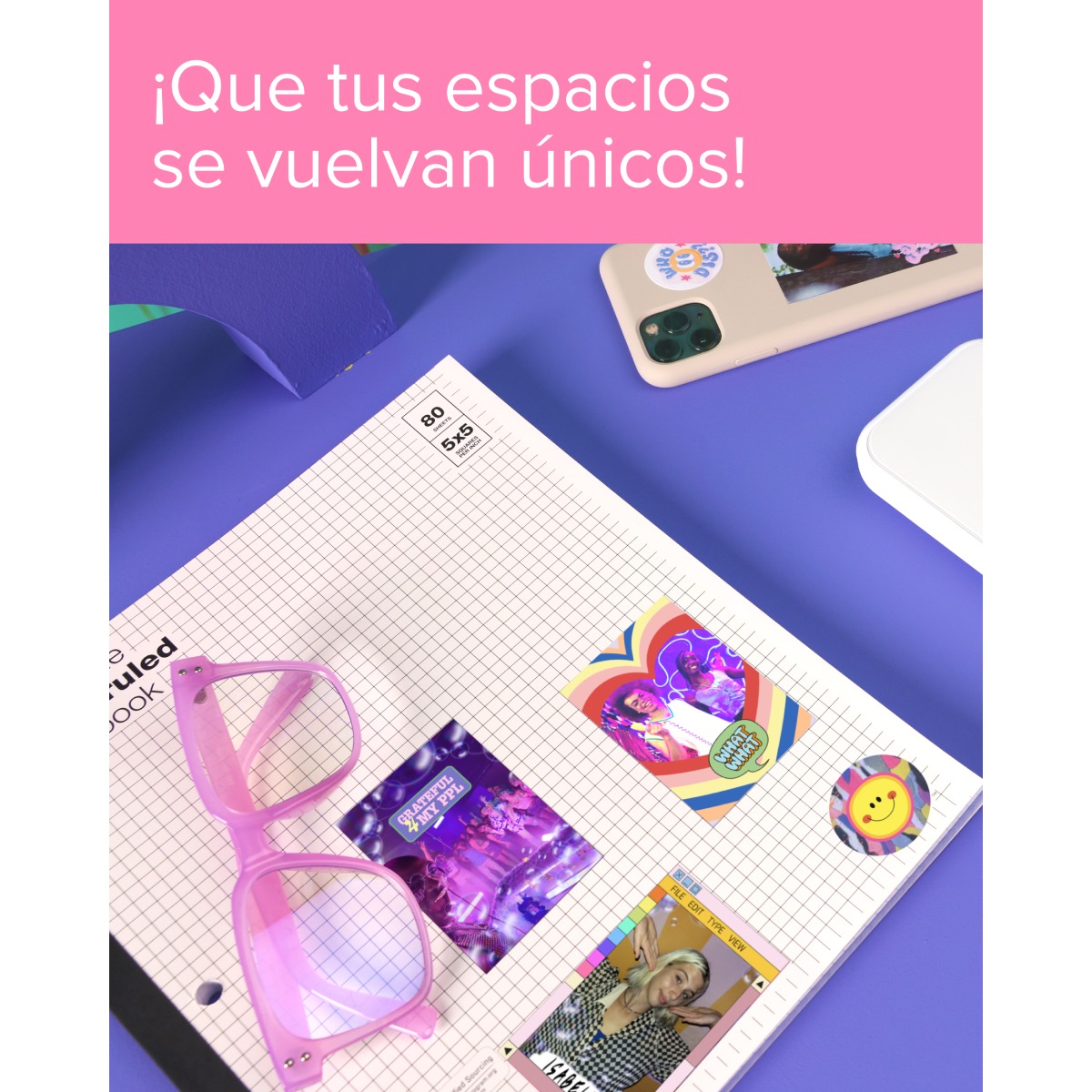 Papel Fotogr&aacute;fico Sticker Canon Para Imp Ivy 20 Hojas image number null