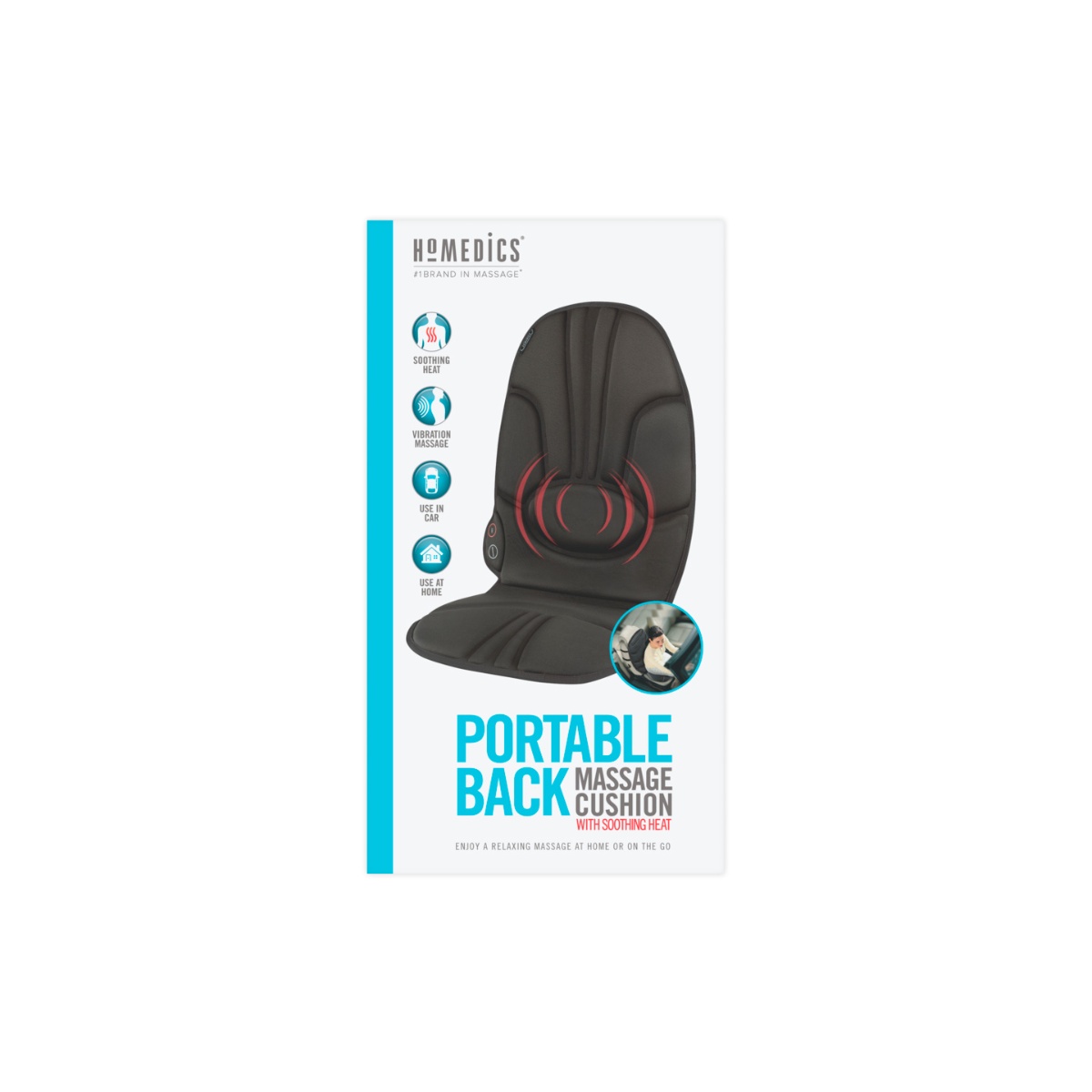 Masajeador De Espalda Vibraci&oacute;n Homedics image number null