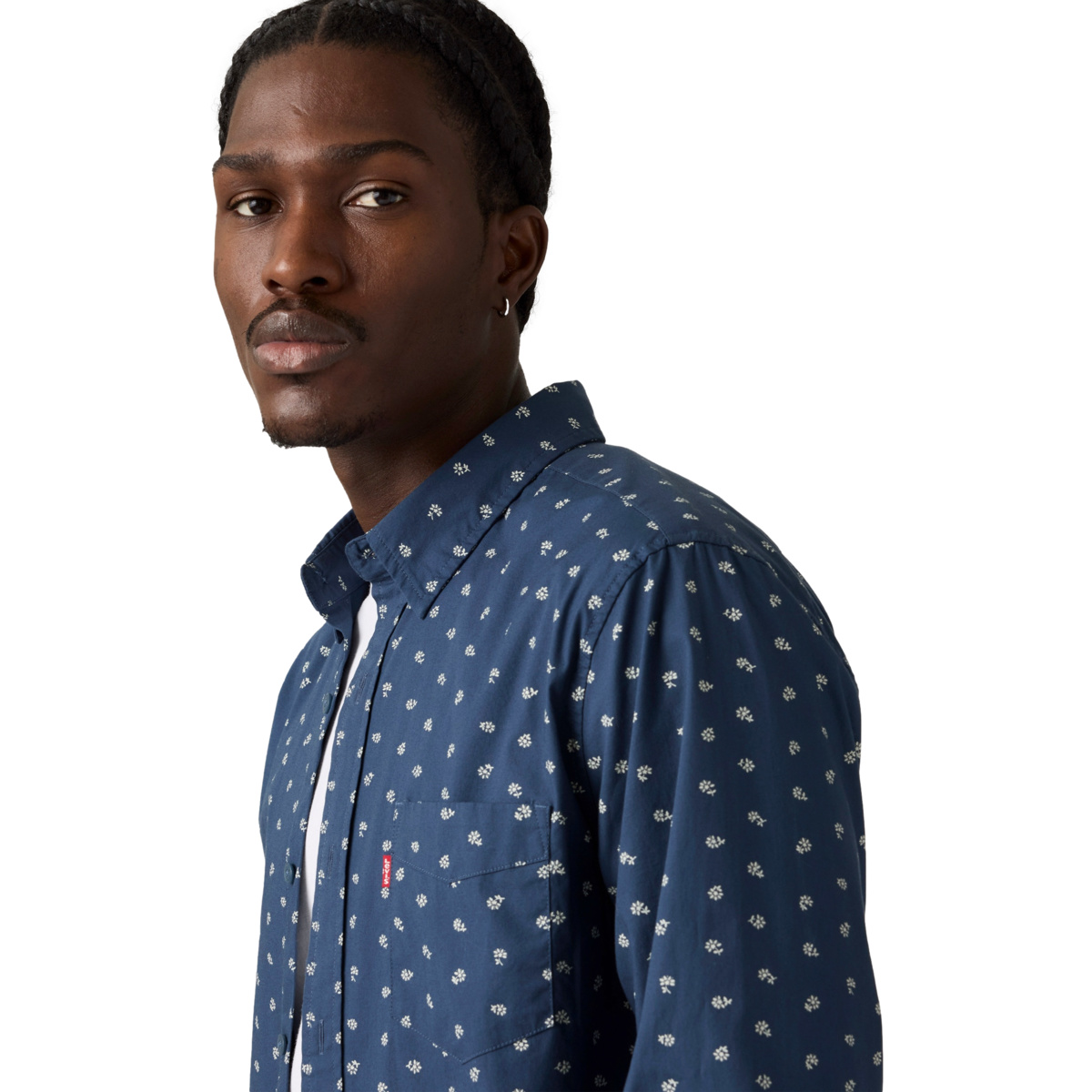 Camisa Prints Regular Fit Levi's Manga Larga para Hombre image number null