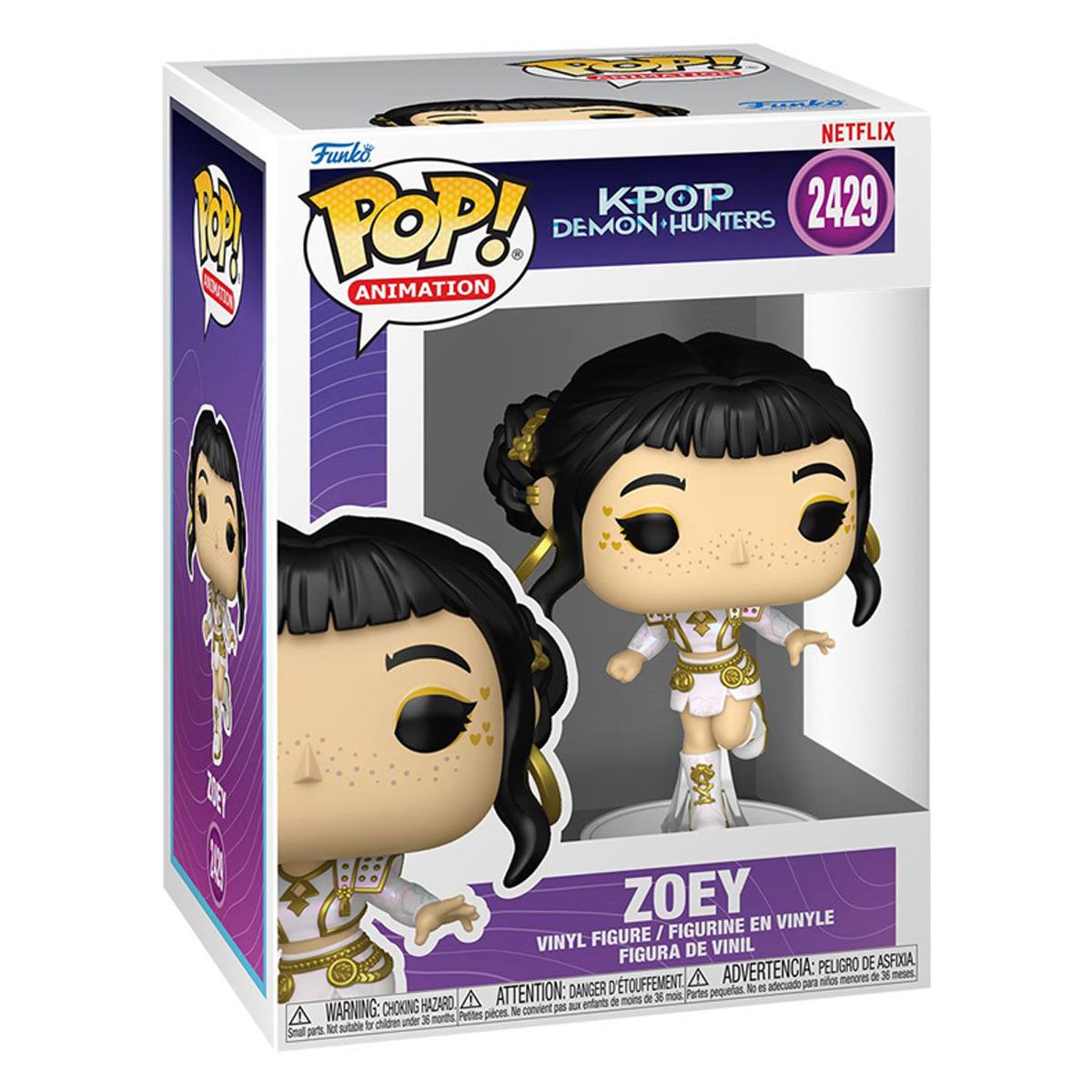 Funko Pop Animation K-Pop Demon Hunters - Zoey Atu image number null