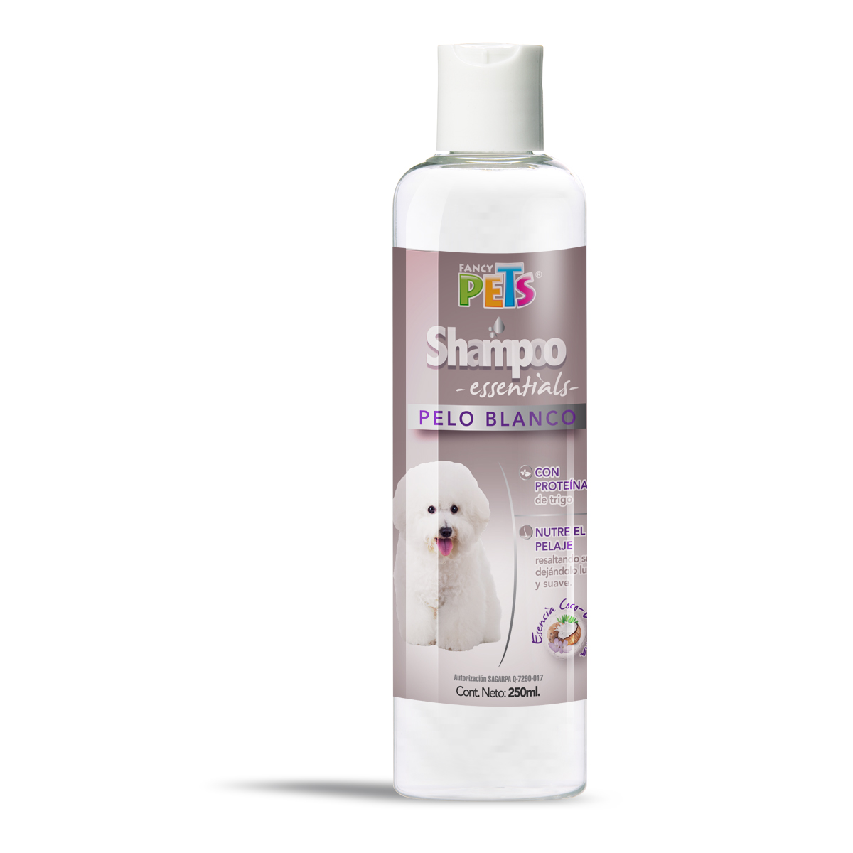 Shampoo Essentials Pelo Blanco 250 Ml Fancy Pets Mod. Fl3963 Para Perro image number null