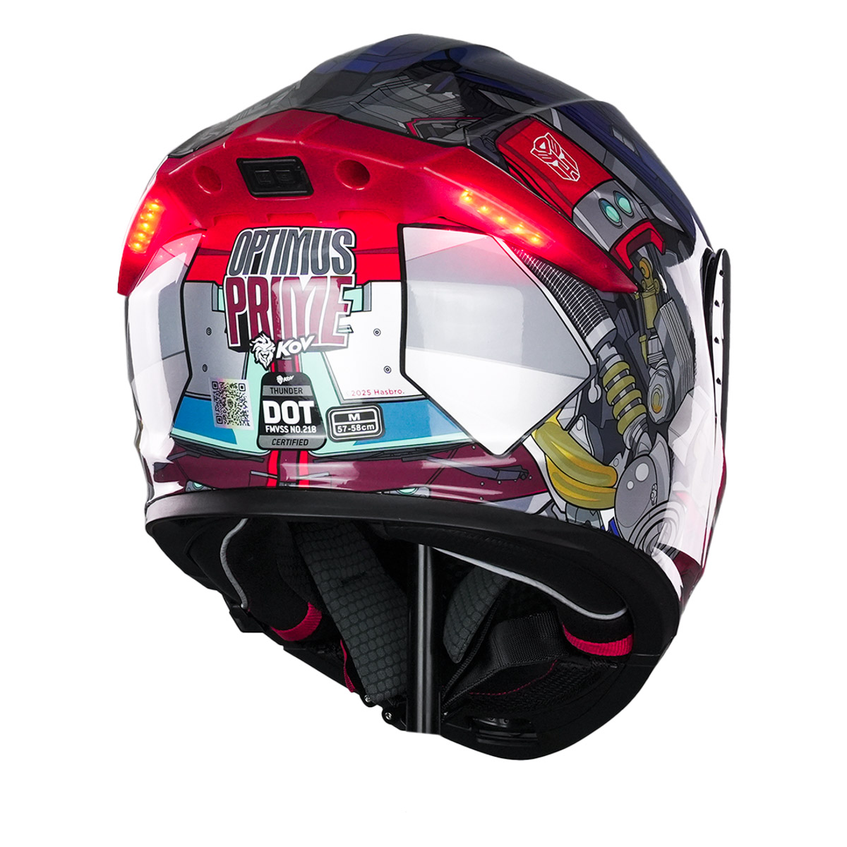 CASCO ABATIBLE THUNDER TRANSFORMERS OPTIMUS PRIME image number null