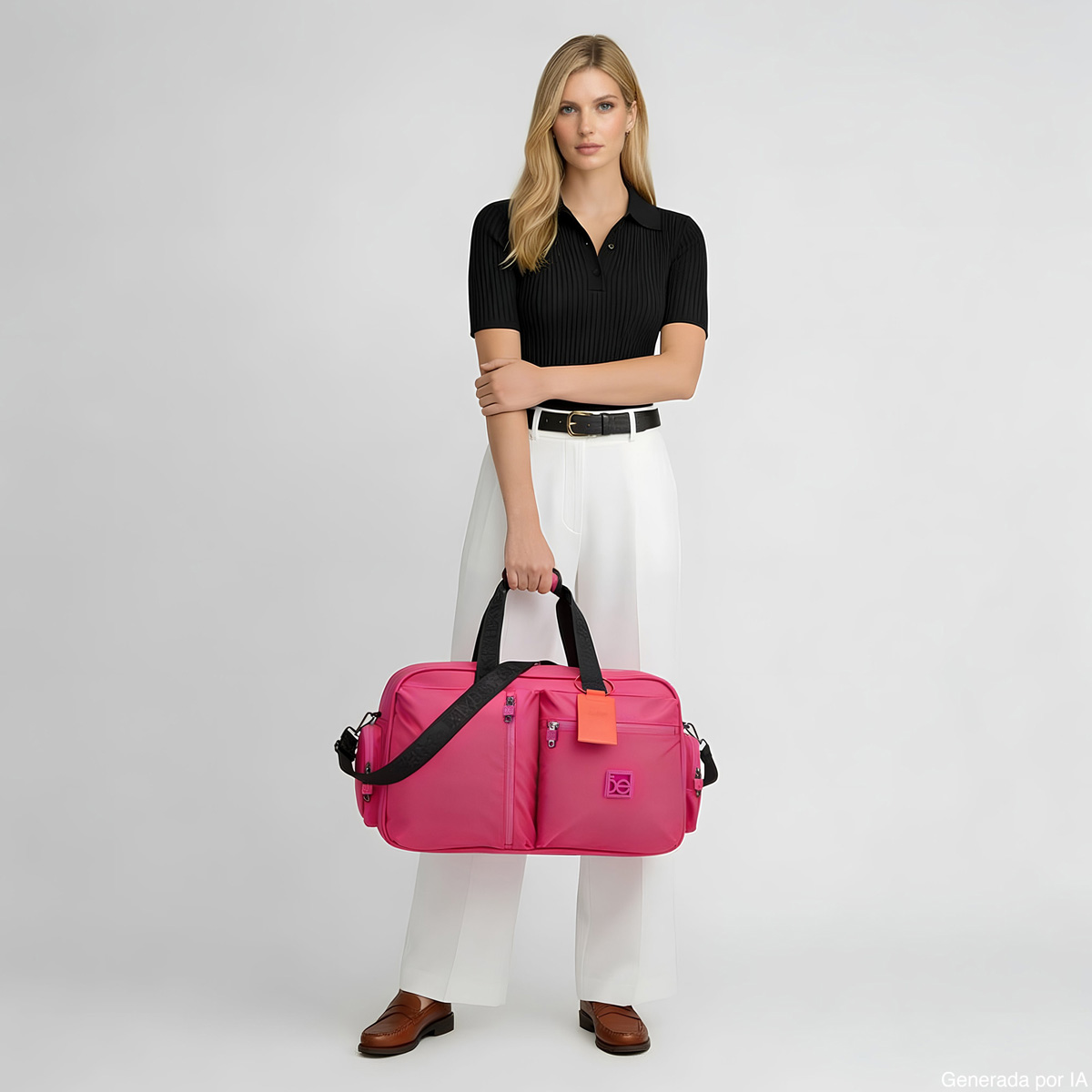 Duffle Bag Cloe Hs Nonbil Magenta image number null