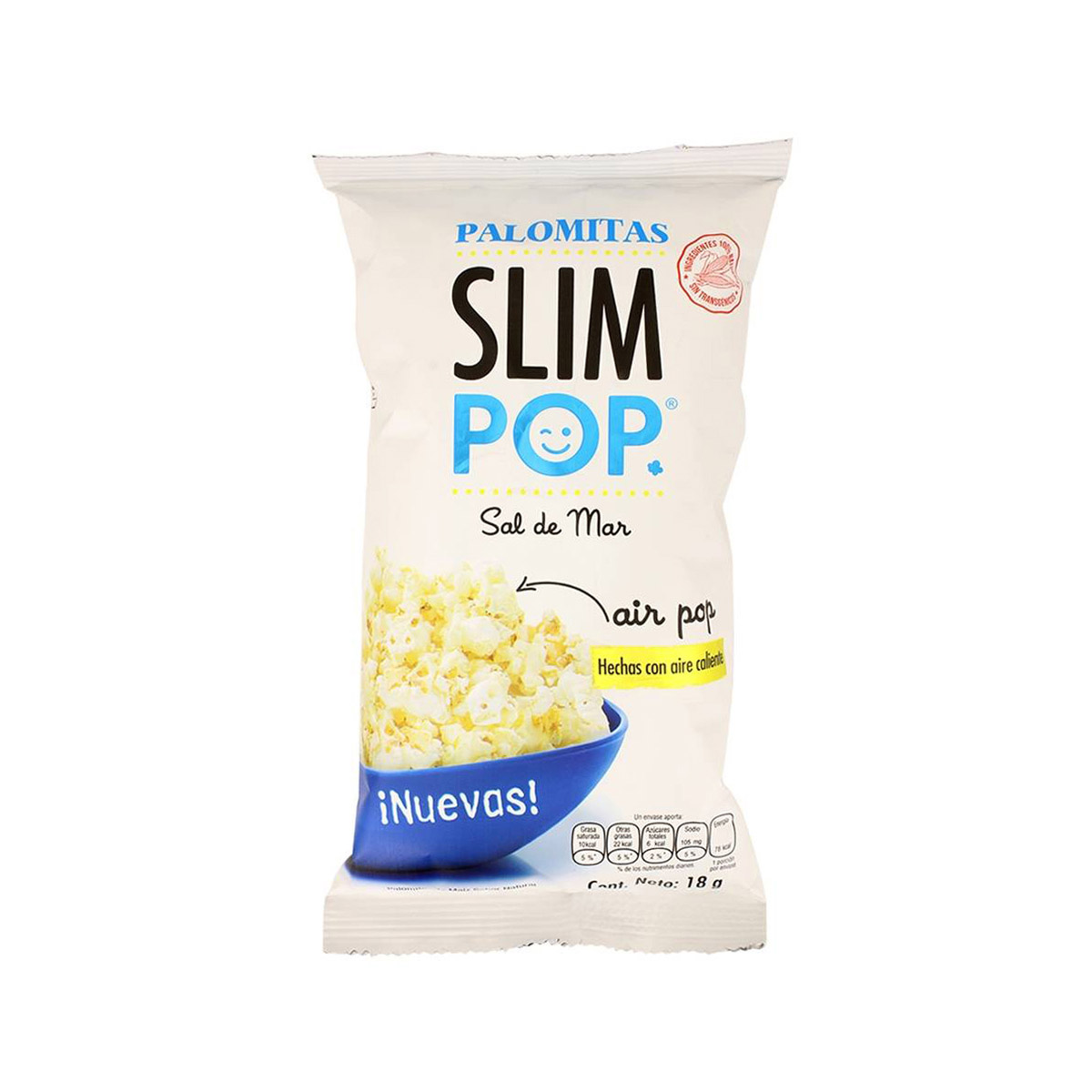 Palomitas Slim Pop Sal De Mar image number null