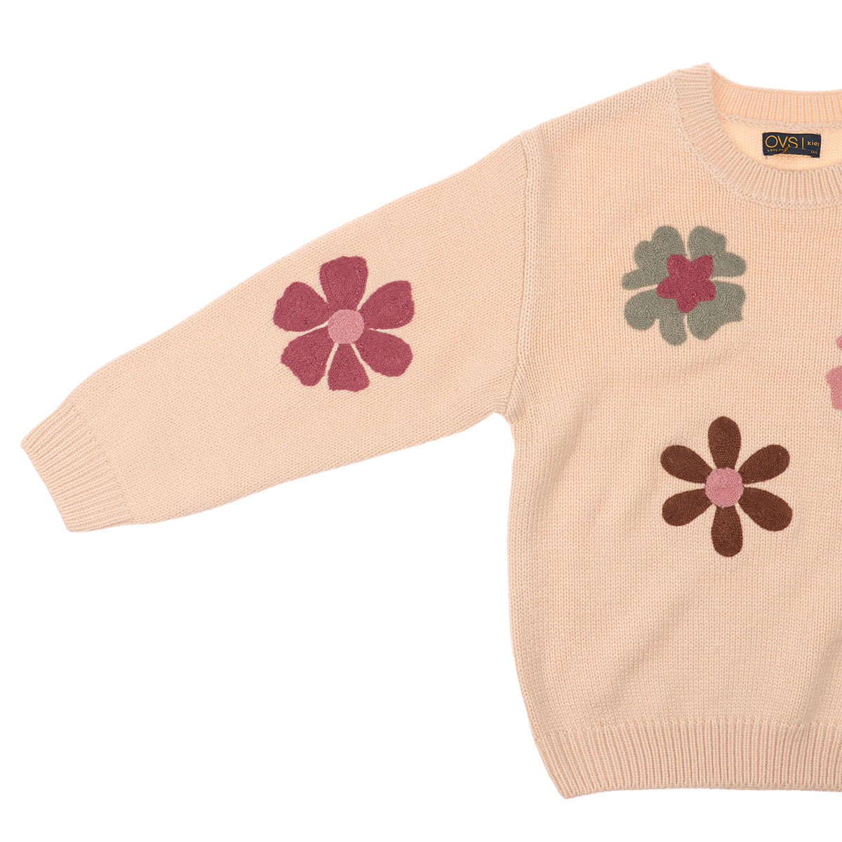 Su&eacute;ter Flores Tejido Acr&iacute;lico Manga Larga OVS Ni&ntilde;a Toddler image number null