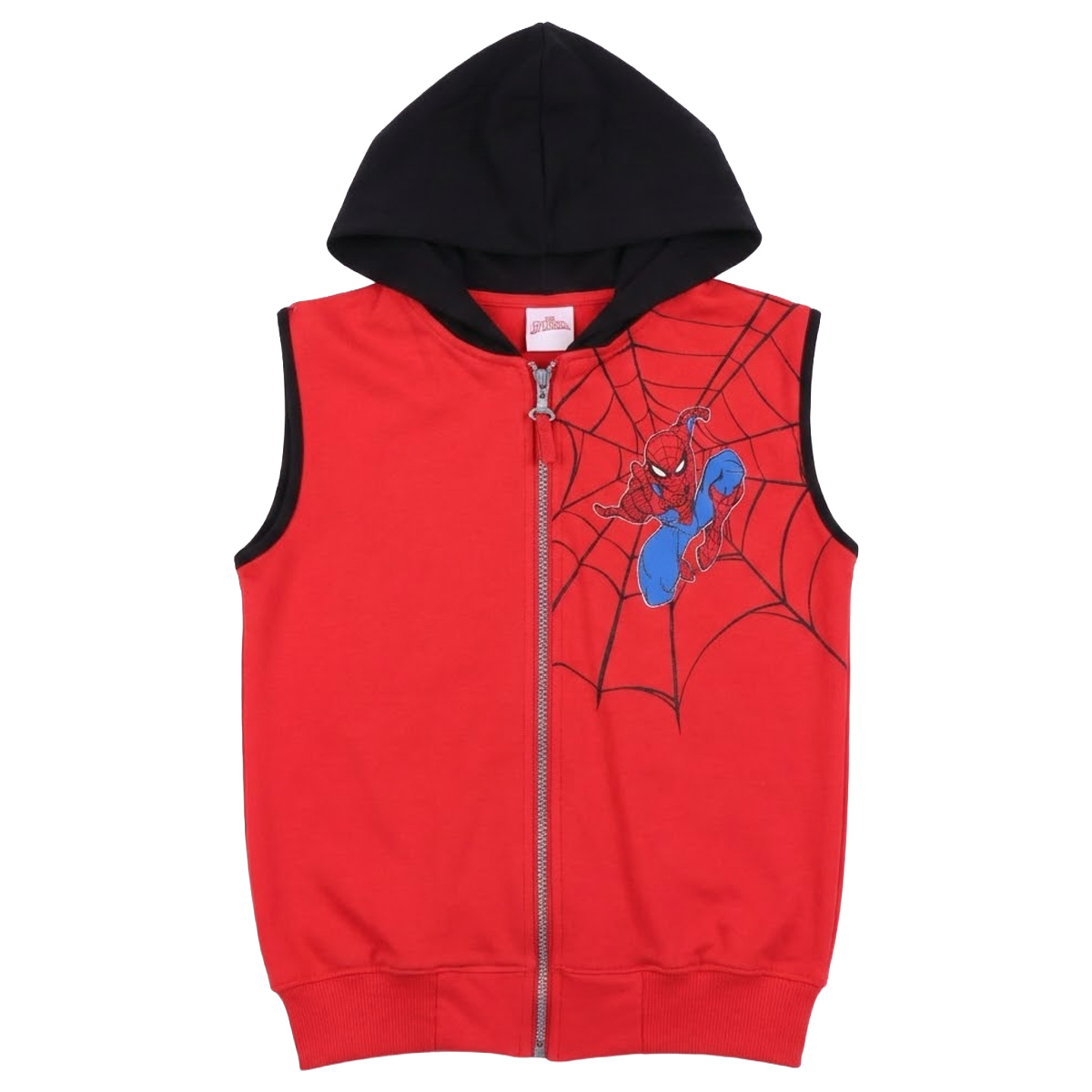 Chaleco con Capucha y Estampado Spiderman para Ni&ntilde;o image number null