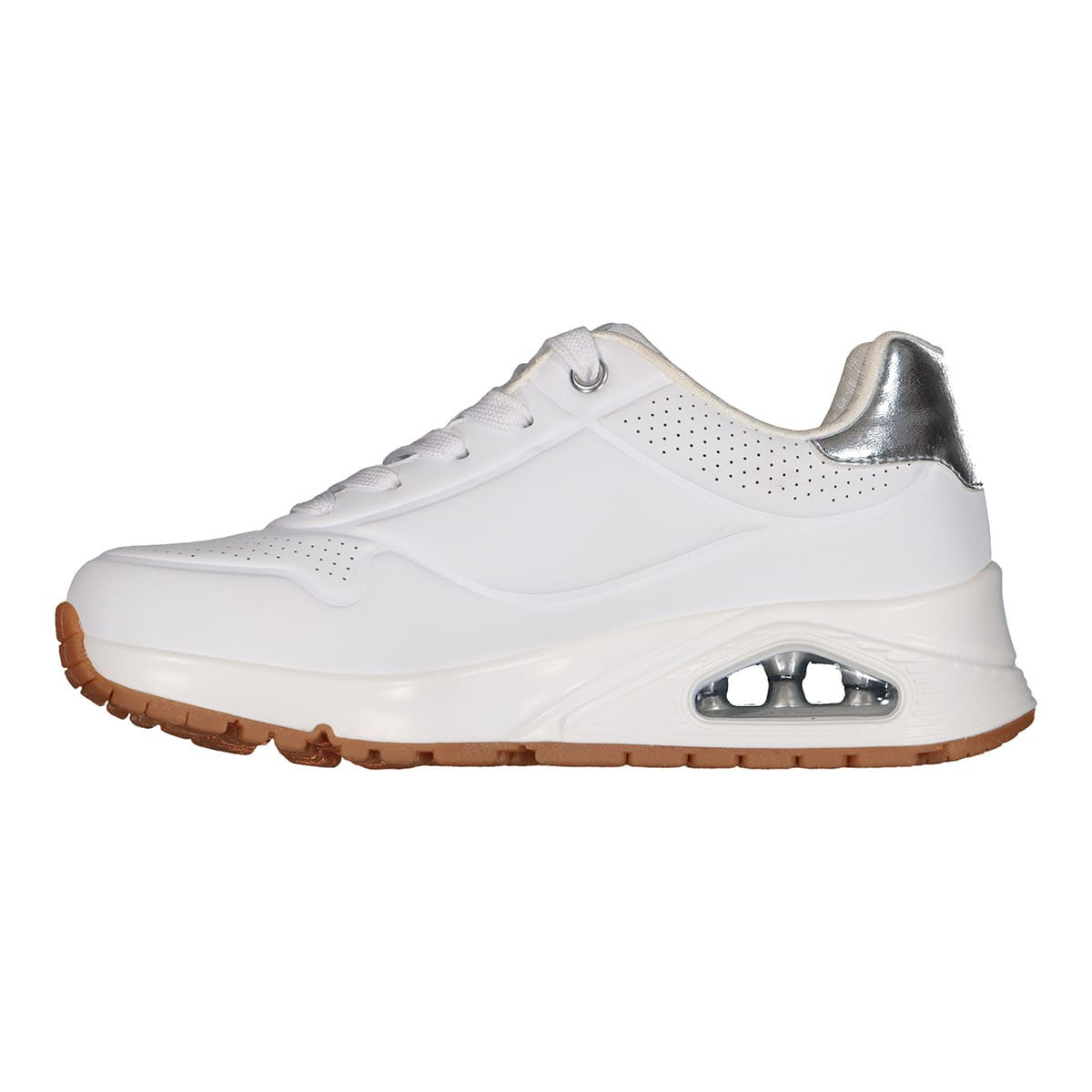 Tenis Con Agujeta 17-24 Blanco Skechers image number null