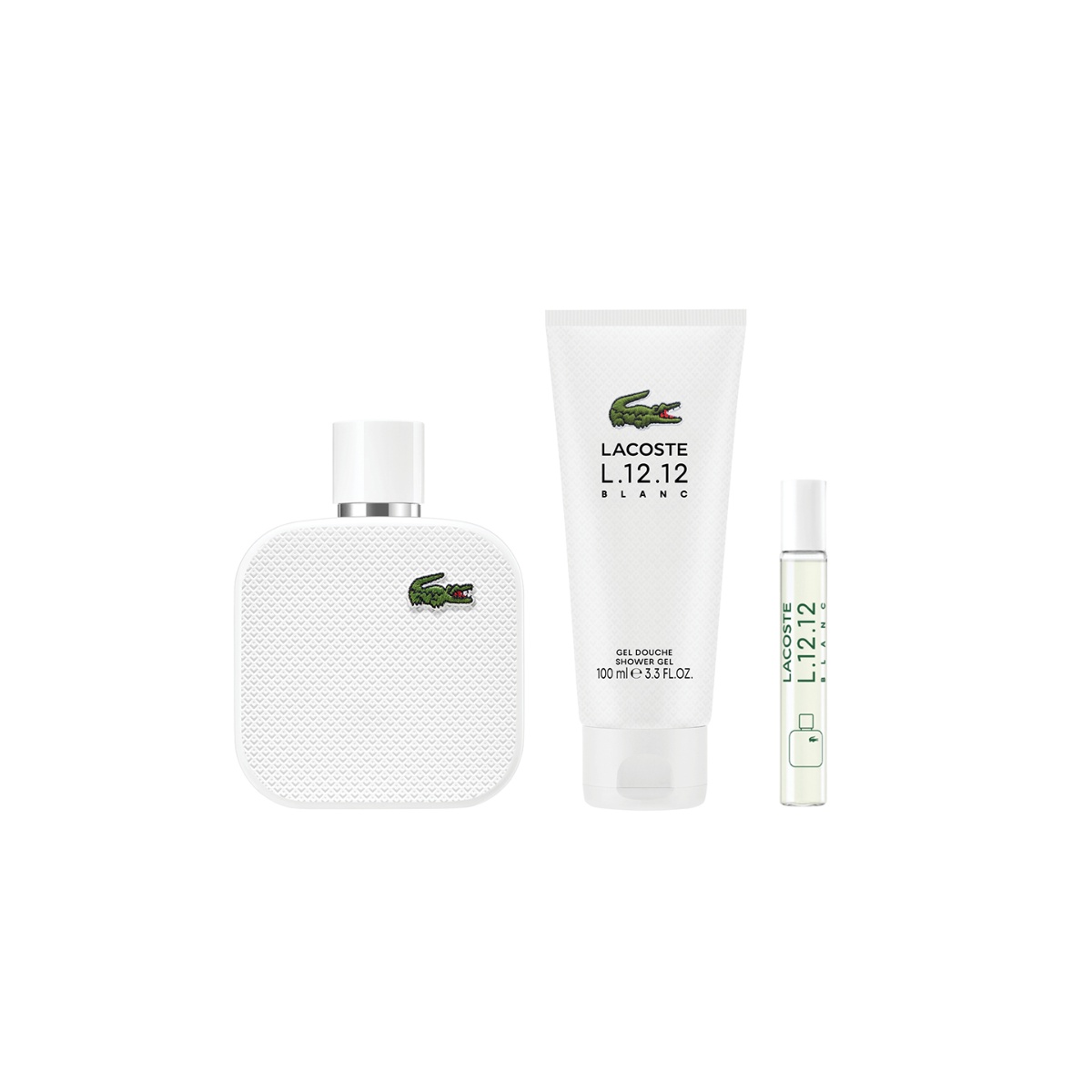 Set Lacoste L.12.12 Blanc Eau De Toilette 100Ml Para Hombre image number null
