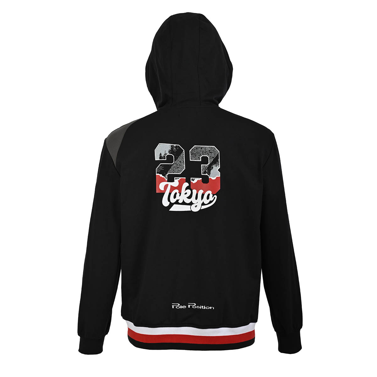 Sudadera Negra Tokio Pole Position para Hombre image number null