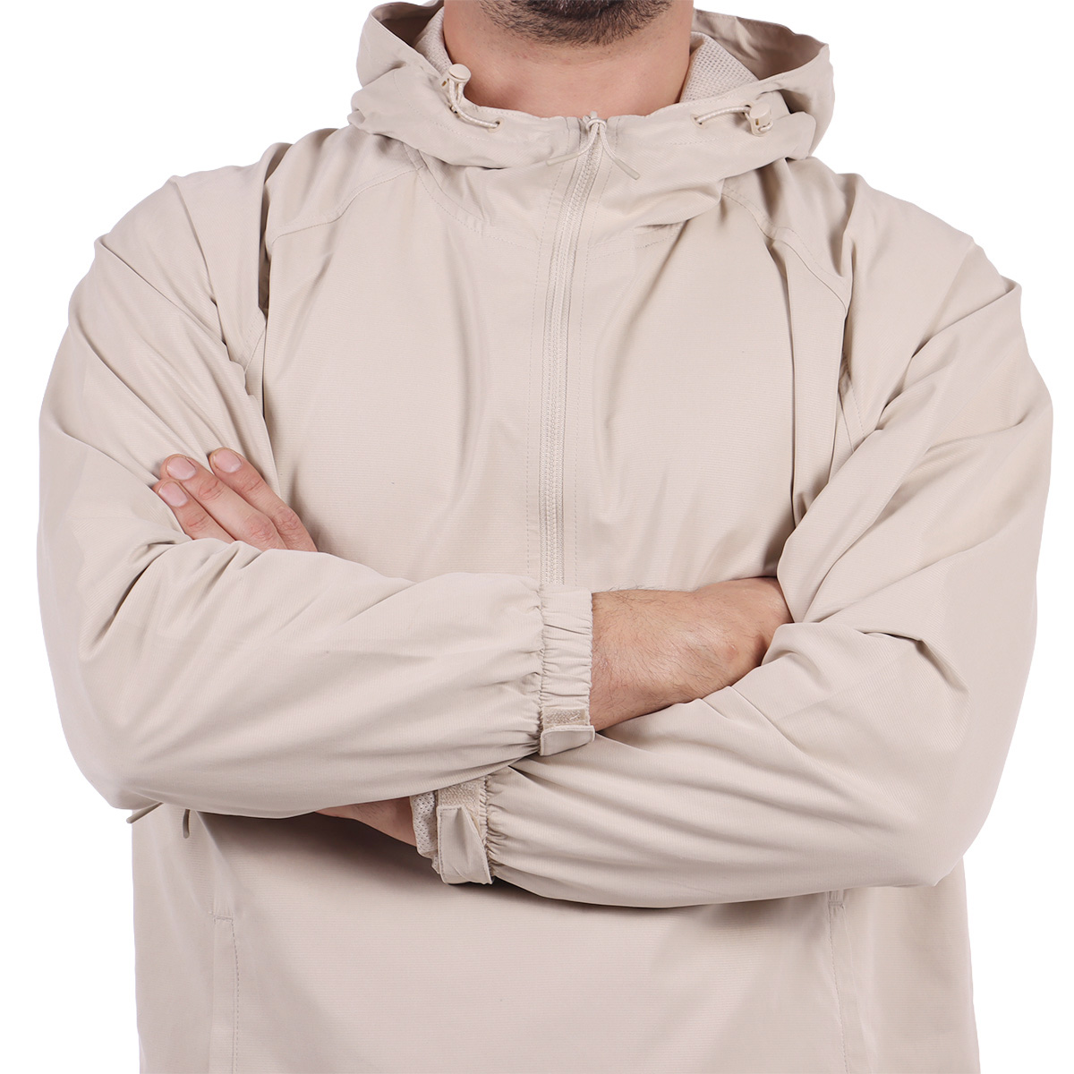 Sudadera Anorak Ligera con Capucha Jeanious para Hombre image number null