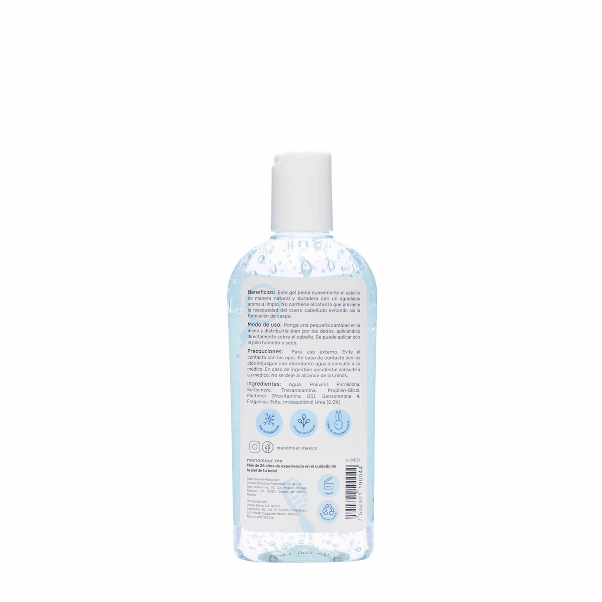 Gel de Cabello Mon Amour 250 ml image number null