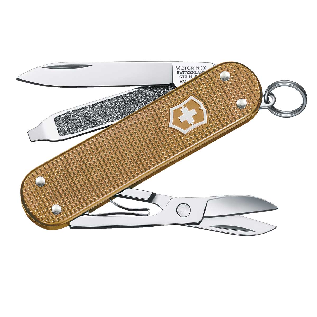 Navaja Victorinox Classic Swet Sand Alox 58Mm 5 Usos Modelo 0.6221.255G image number null